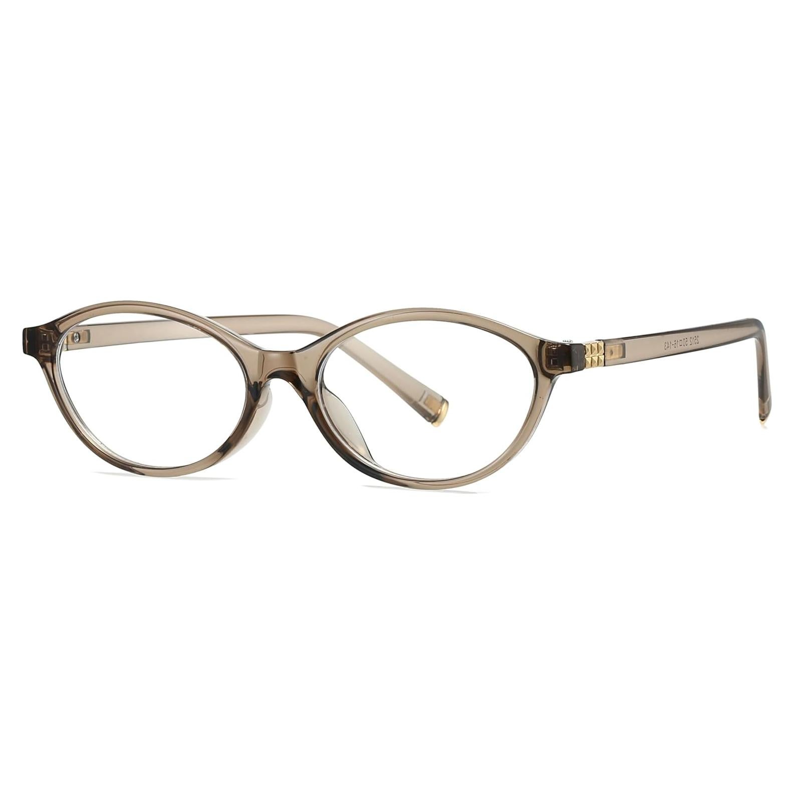 Gafas Ovaladas Retro SevenColor Verde Oliva 54mm Luz Azul