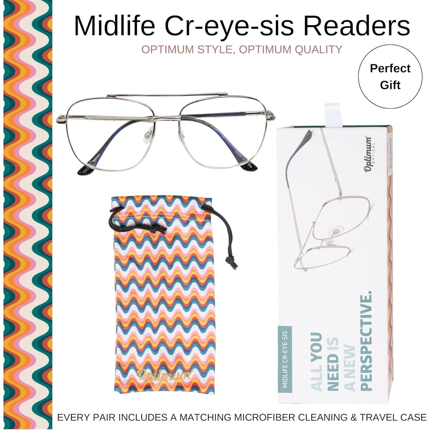 Gafas de Lectura con Filtro Luz Azul Marca X - Aumento 2.5x