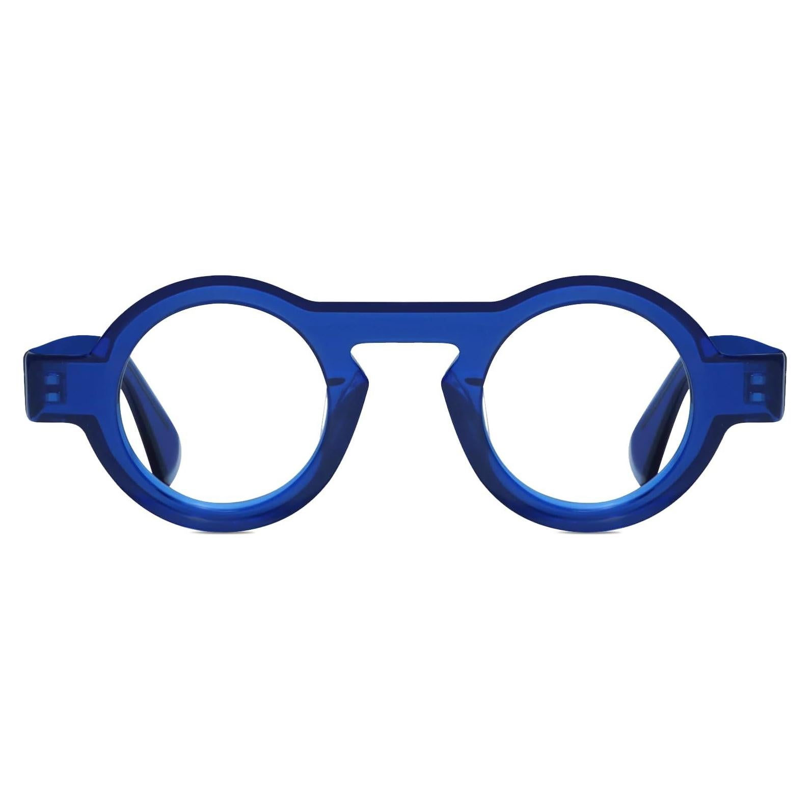 Gafas de lectura redondas FYTOO 2.25x con bloqueo luz azul