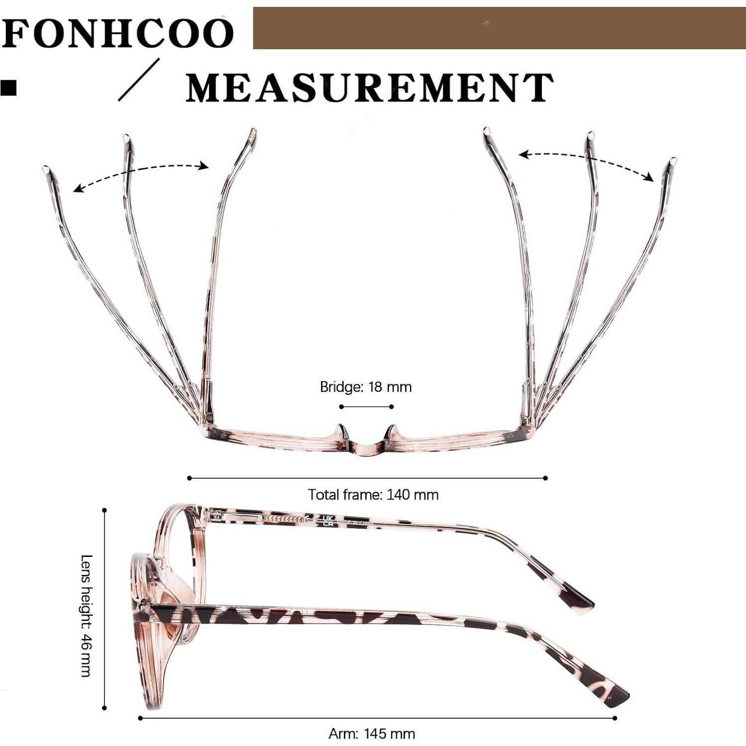 Gafas bloqueadoras luz azul FONHCOO unisex Carey TR90