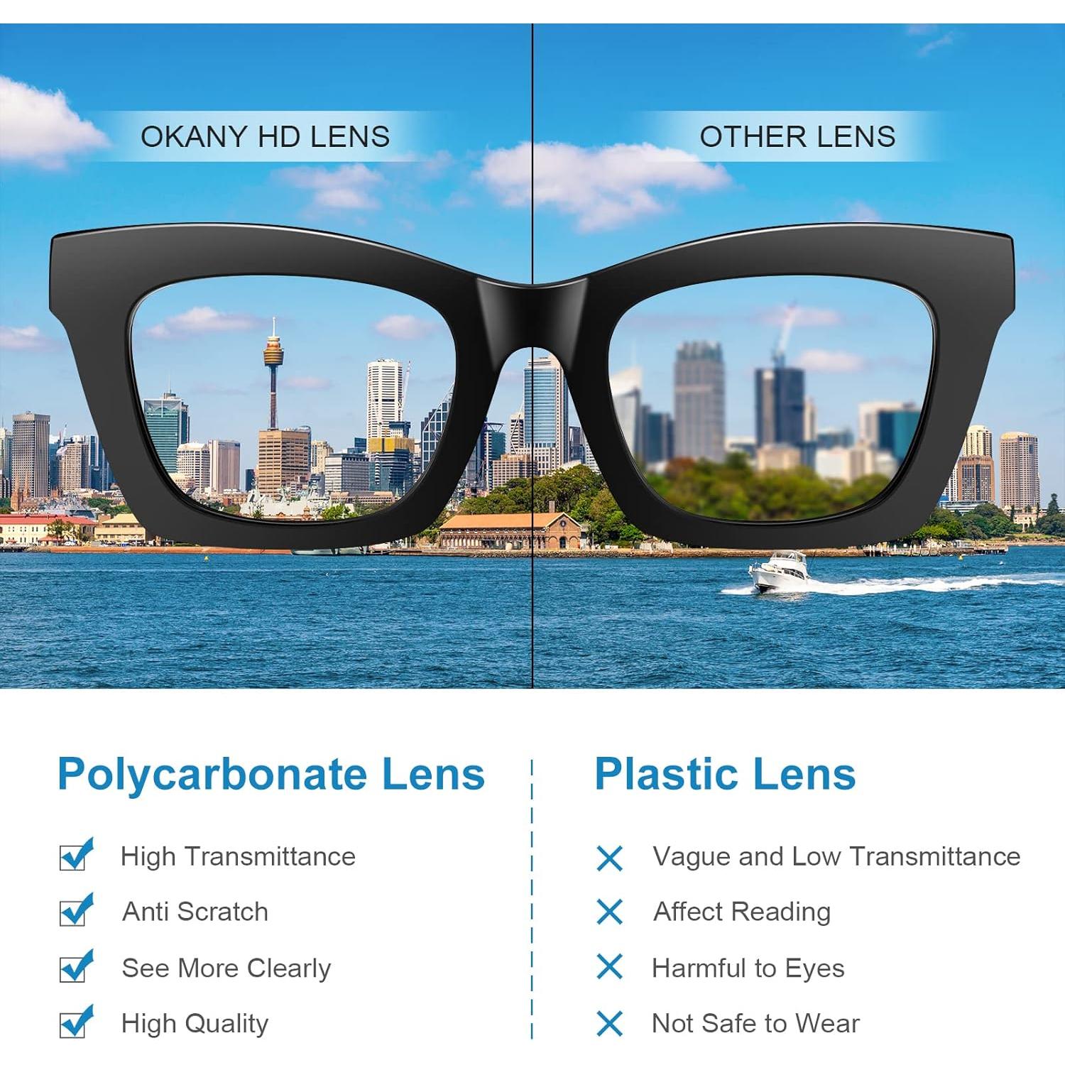 Gafas de bloqueo luz azul Okany 3 en 1 para adultos