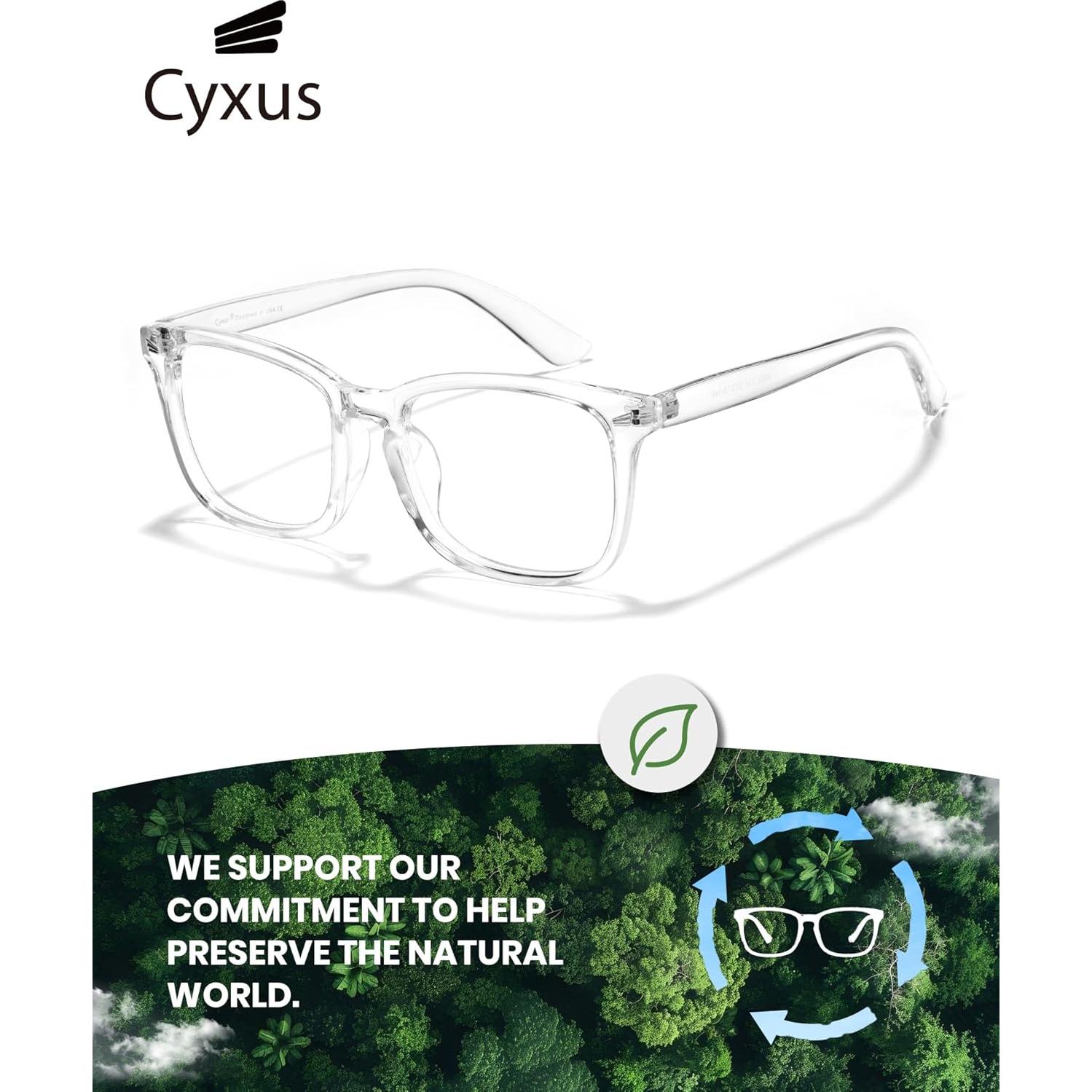Gafas de luz azul Cyxus 8082 con protección UV y anti-reflejo