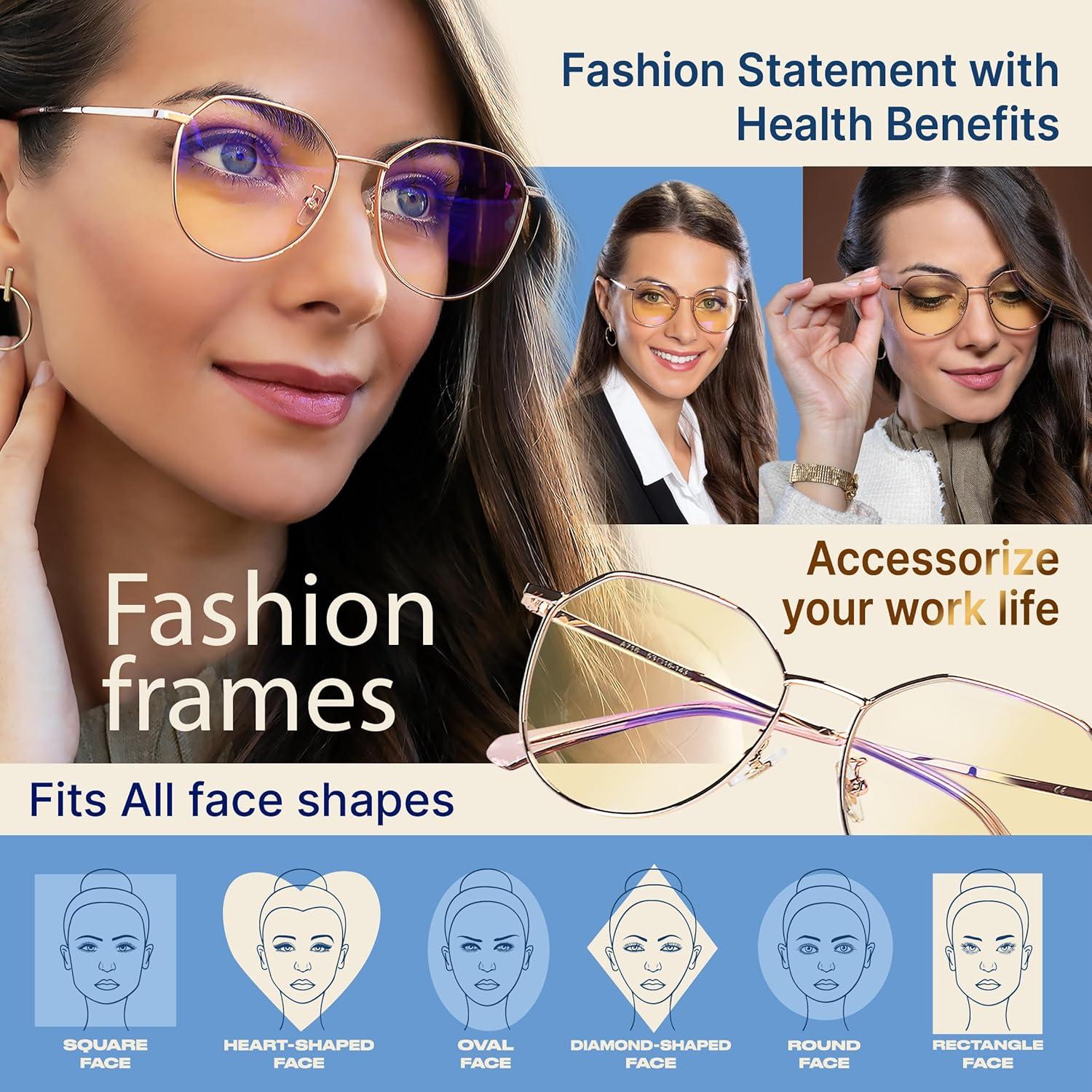 Gafas Prospek Era Antirreflejo para Luz Azul - Titanio