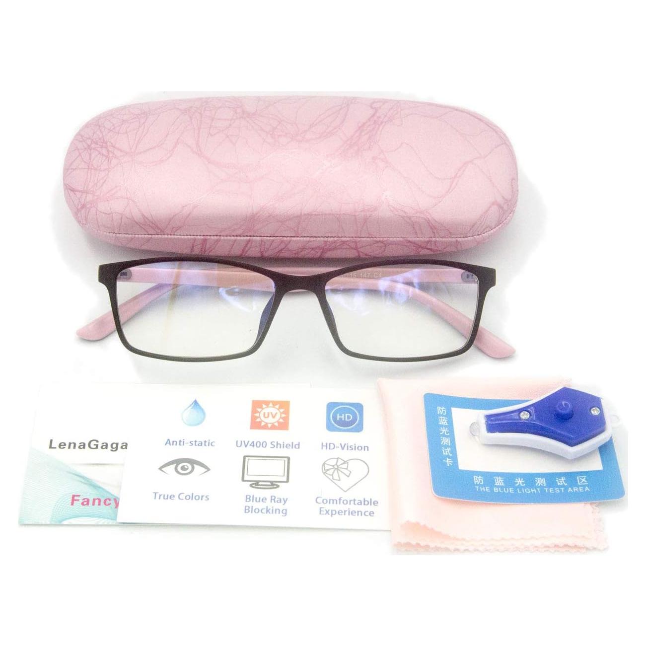 Gafas Anti Luz Azul Lena Gaga Modelo BD14037 Rosa