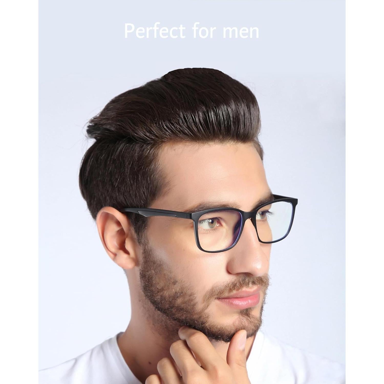 Gafas Anti Luz Azul ANRRI, Lentes Oculares, Montura Ligera