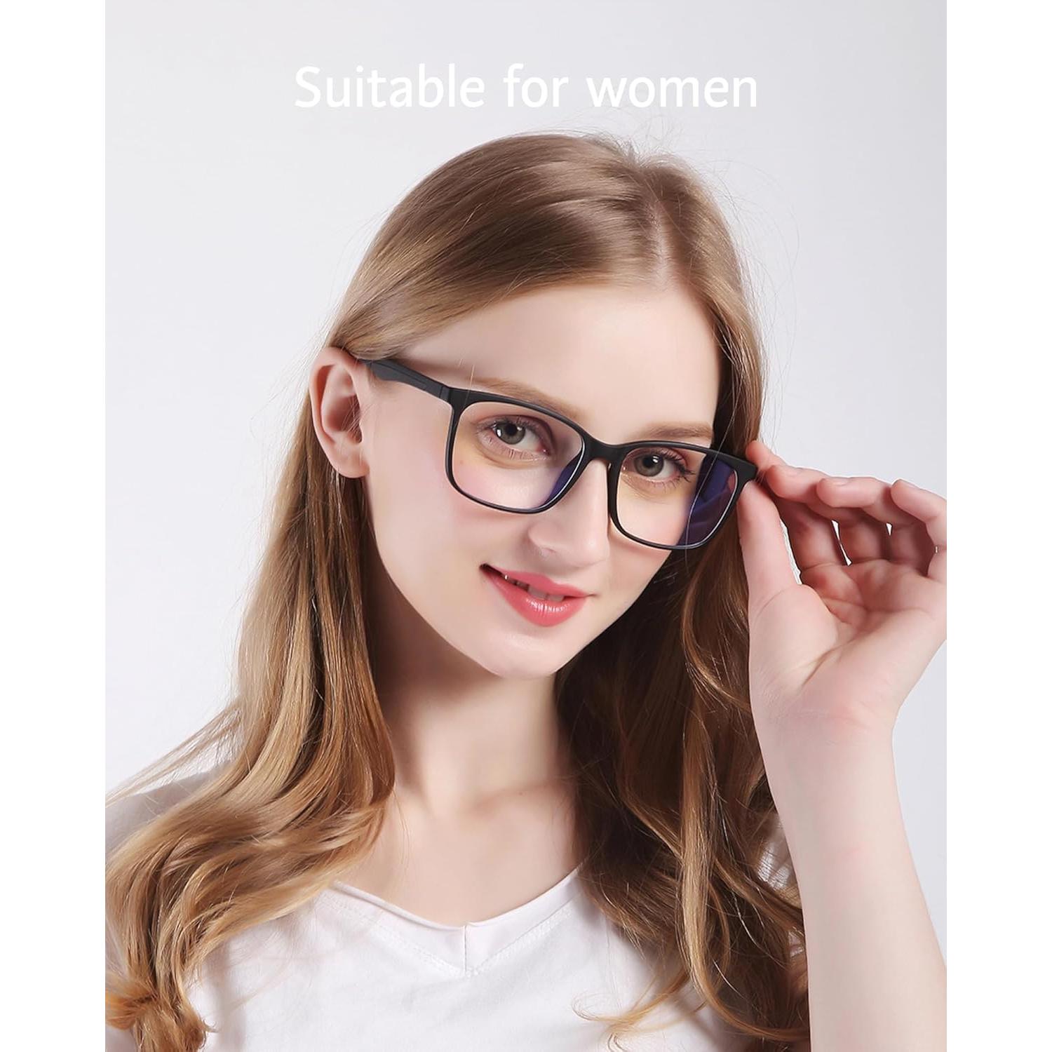 Gafas Anti Luz Azul ANRRI, Lentes Oculares, Montura Ligera