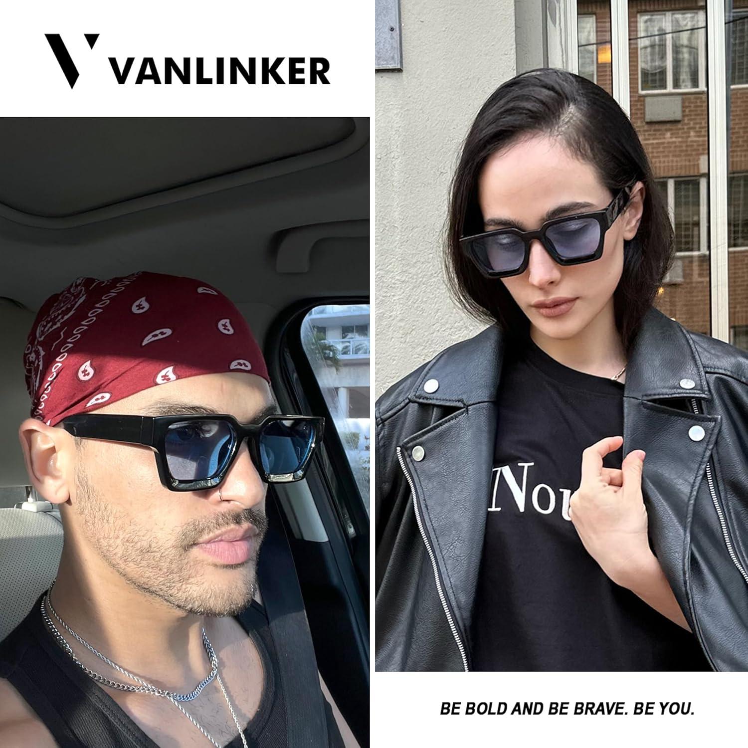 Gafas de Sol Vanlinker VL9731 Cuadradas UV400 Unisex
