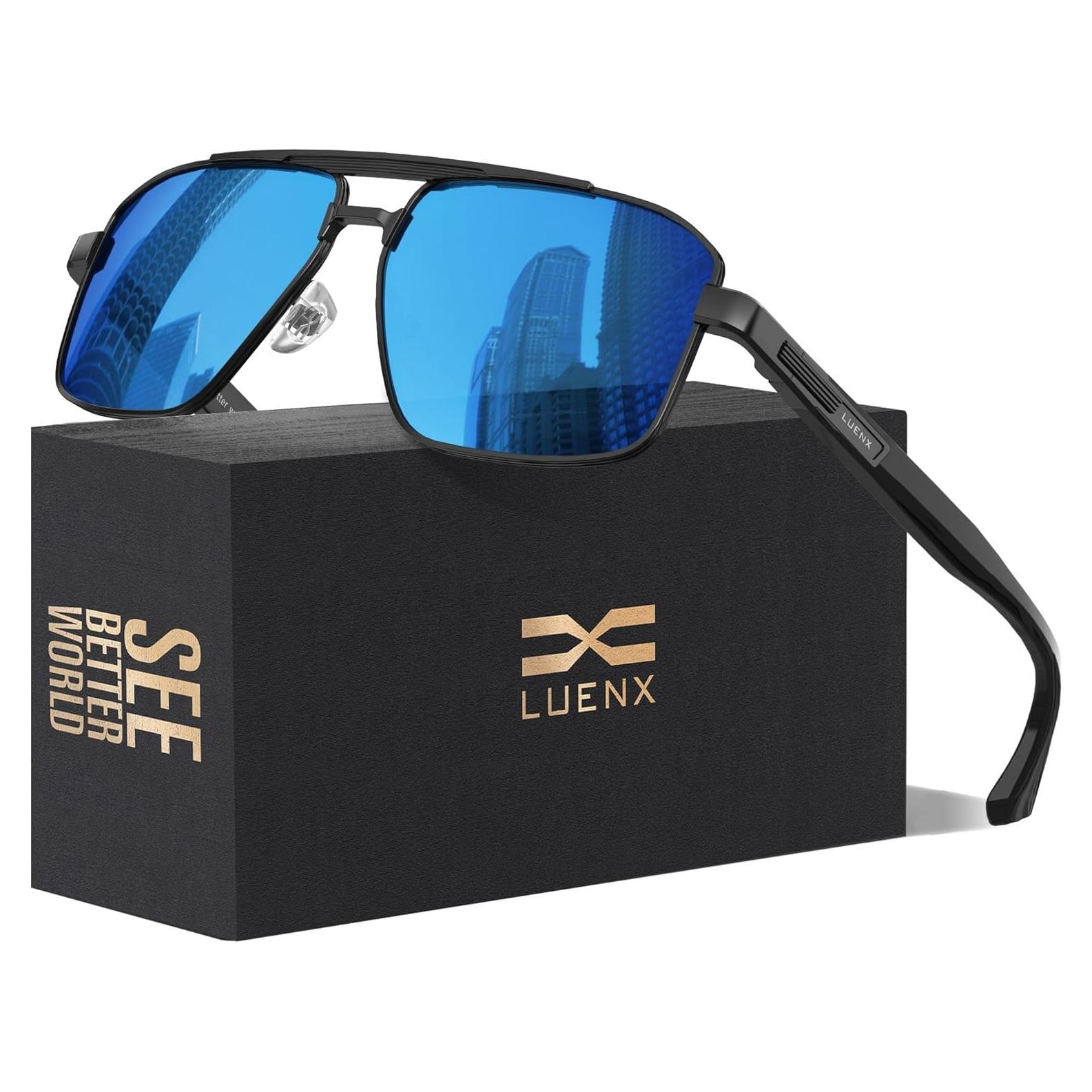 Gafas de Sol LUENX Aviador Polarizadas UV400 Unisex