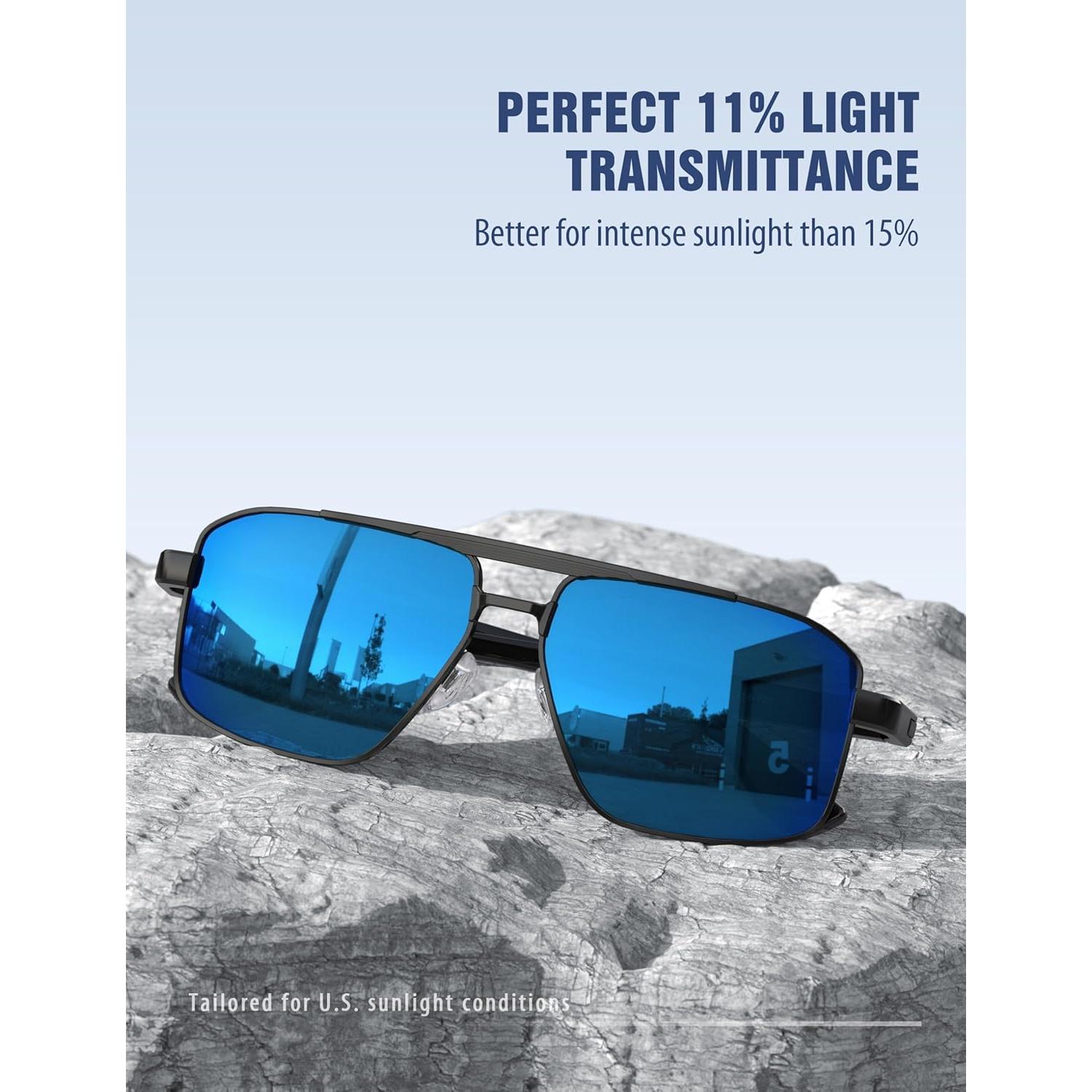 Gafas de Sol LUENX Aviador Polarizadas UV400 Unisex