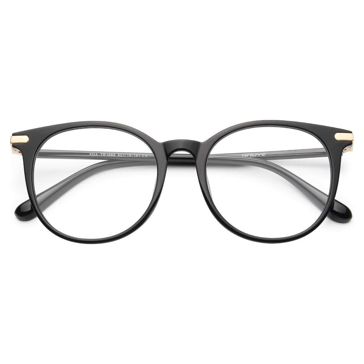 Gafas anti luz azul Gaoye GY1688 marco retro redondo