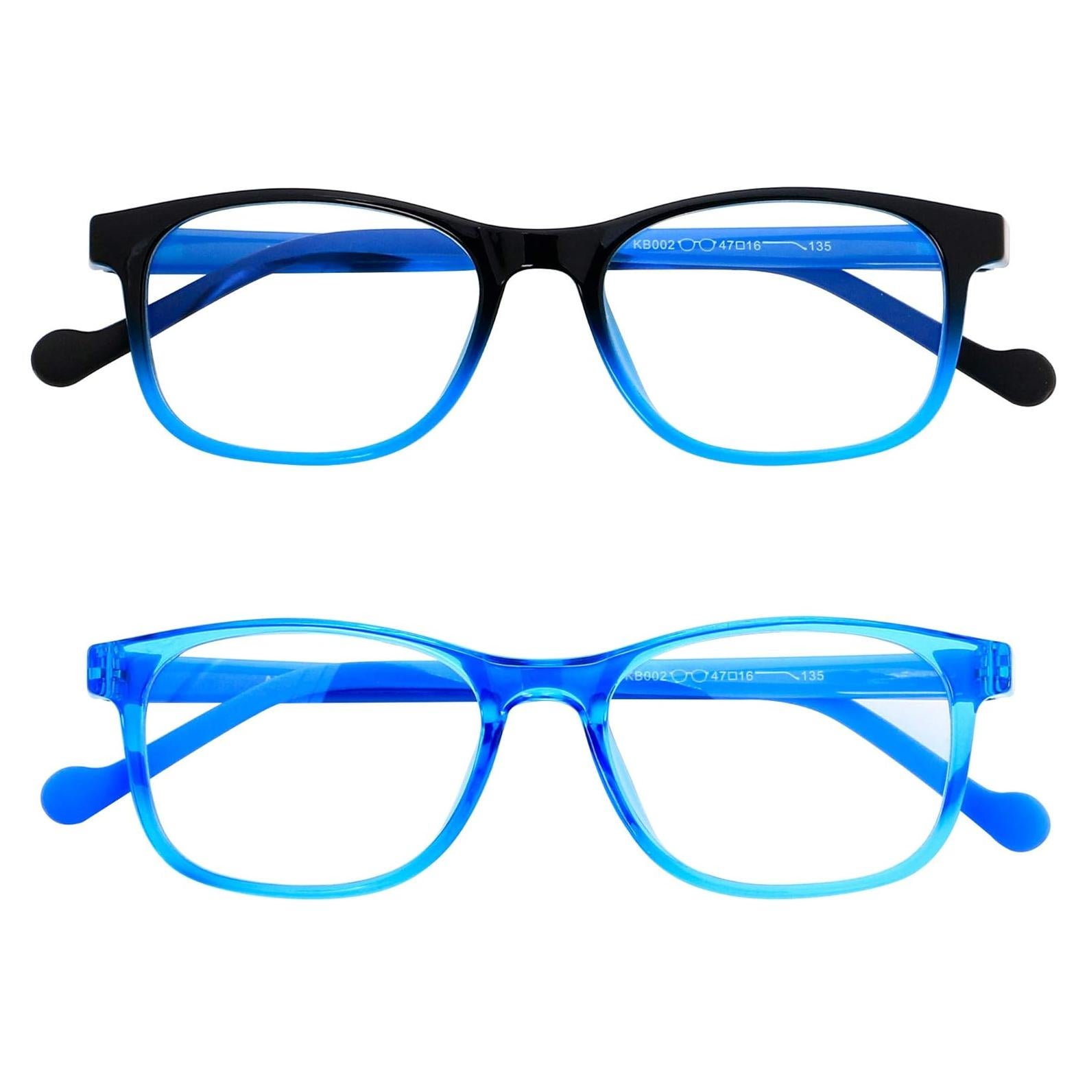 Gafas Anti Luz Azul ANDWOOD Niños 3-12 Años Cuadradas