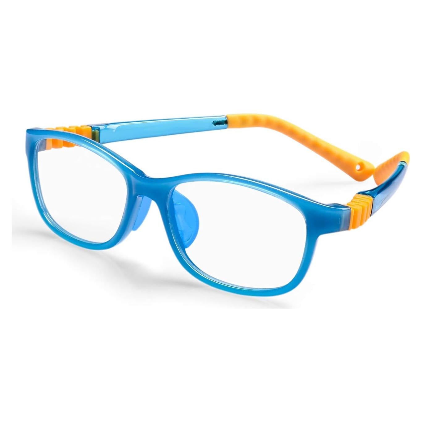 Gafas bloqueadoras luz azul FONHCOO para niños, marco irrompible