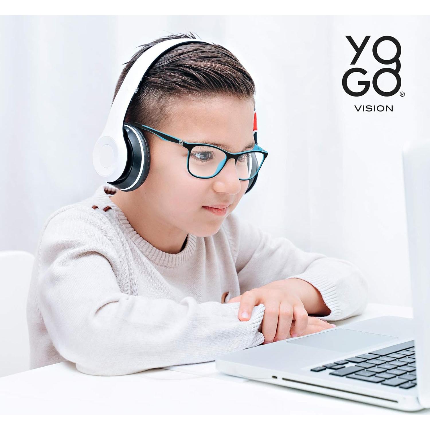 Gafas bloqueadoras luz azul Yogo Vision para niños 4-10 años