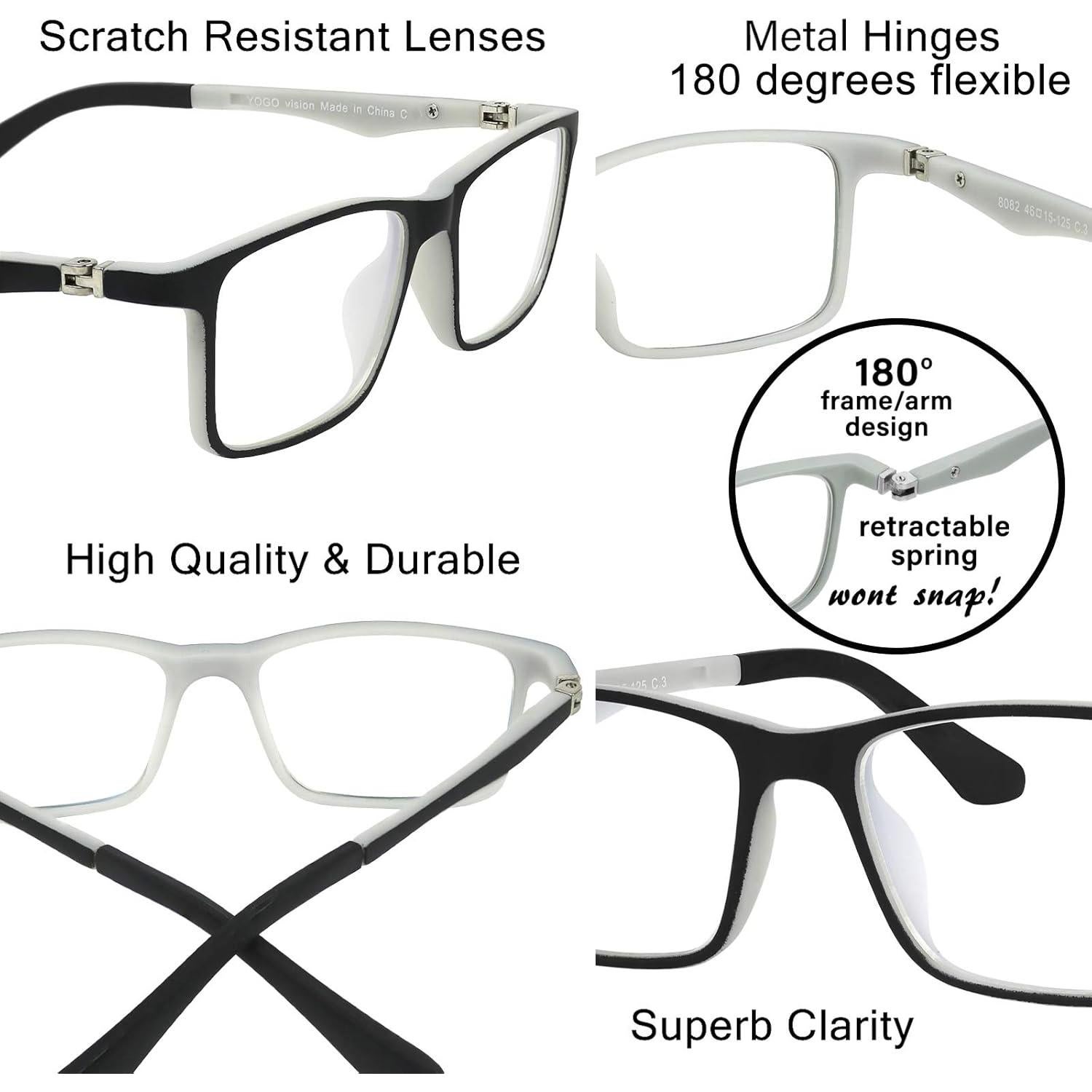 Gafas Yogo Vision para Niños Bloqueo Luz Azul Unisex