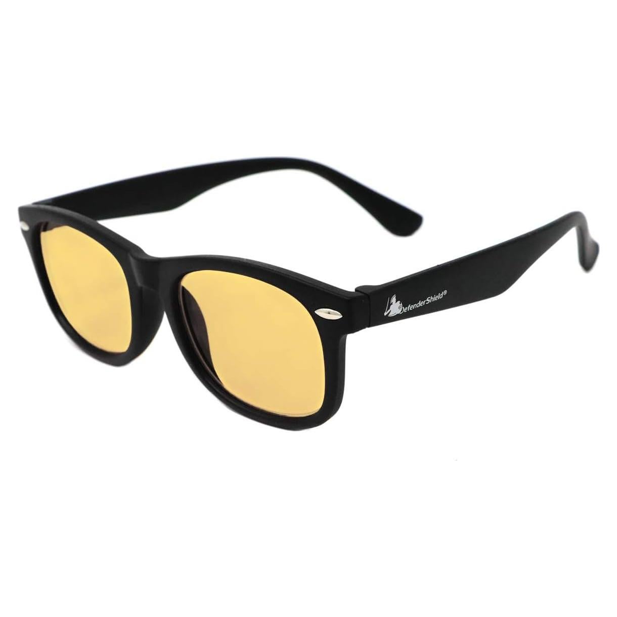Gafas bloqueadoras luz azul DefenderShield niños ámbar