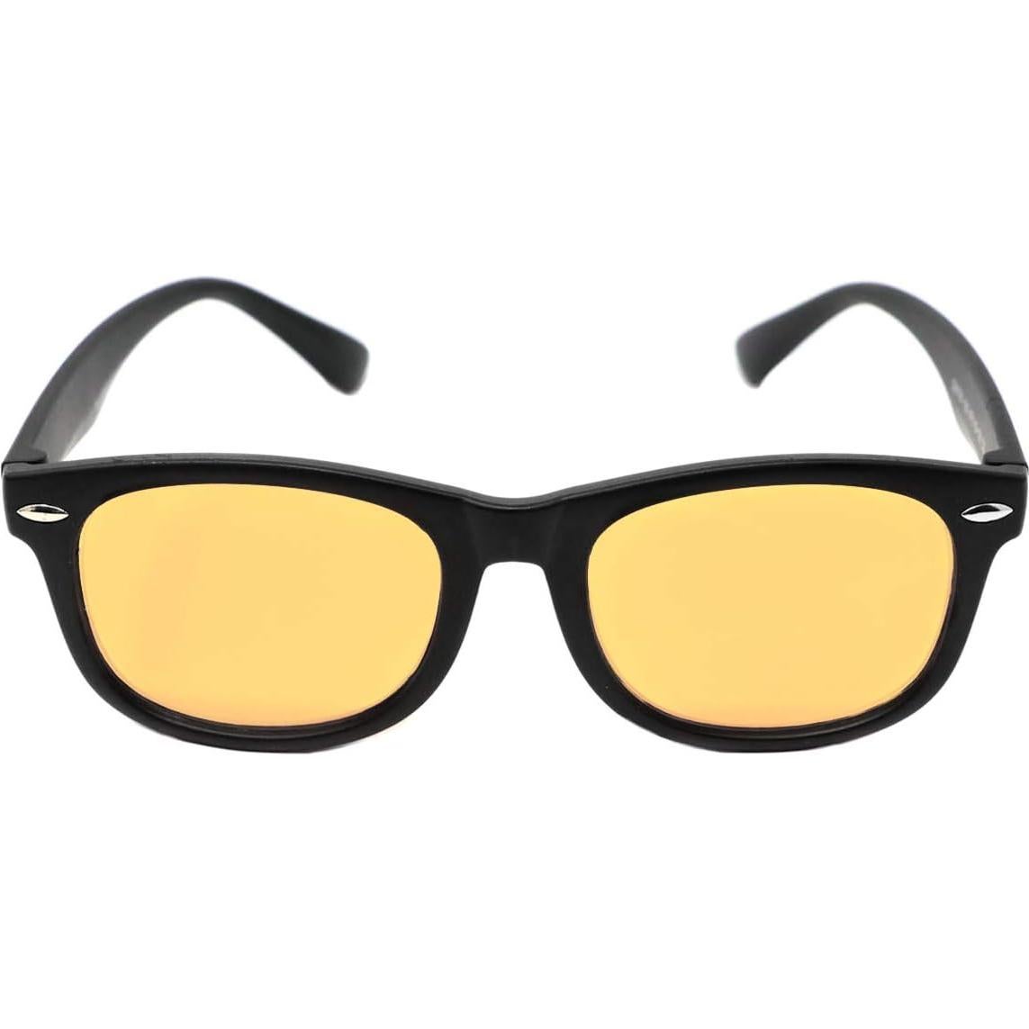 Gafas bloqueadoras luz azul DefenderShield niños ámbar