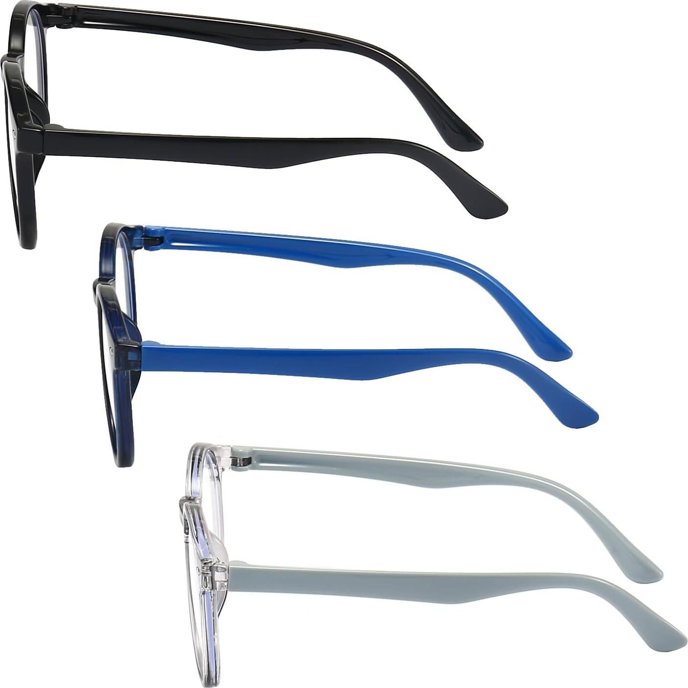 Gafas para Niños SANHOOPOLO Paquete de 3 Bloqueo Luz Azul