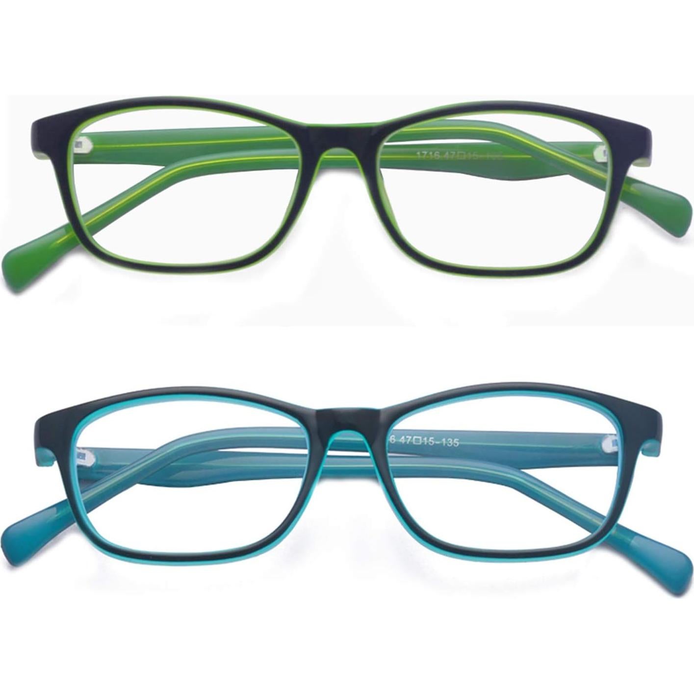 Outray Gafas Anti Luz Azul para Niños Rectangulares UV400