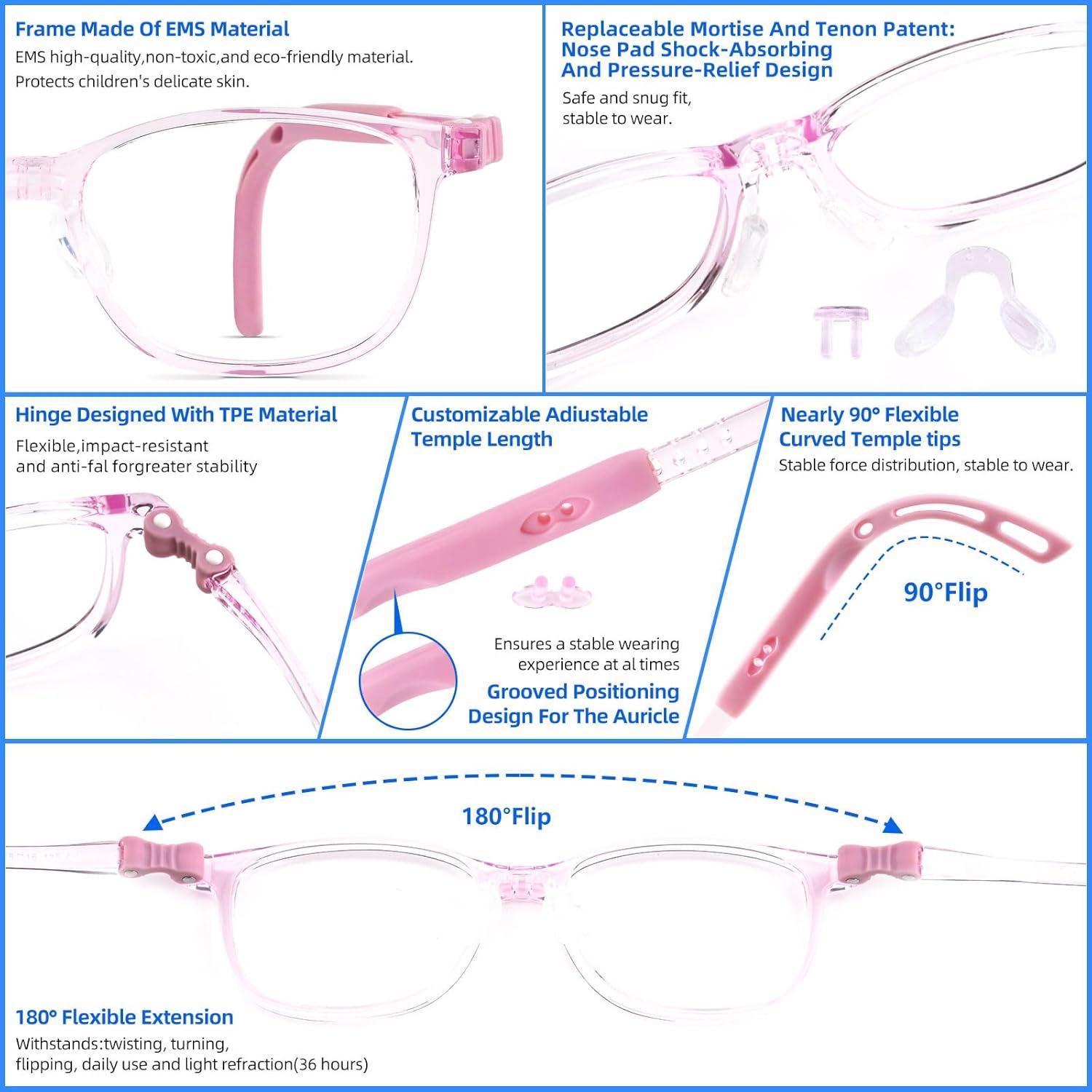 Gafas de Luz Azul Eyebuddy para Niños 3 a 13 Años