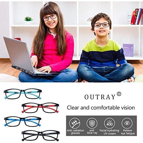 Gafas bloqueadoras luz azul Outray A2228c3 para adolescentes