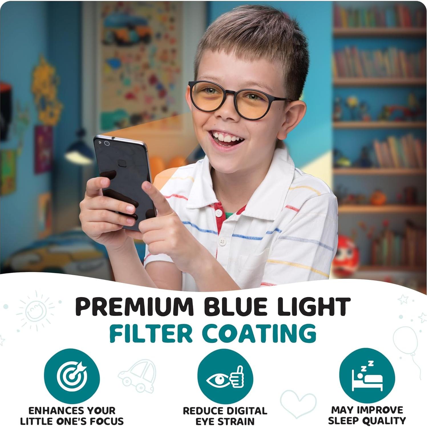 Gafas bloqueadoras luz azul Prospek para niños 5-12 años
