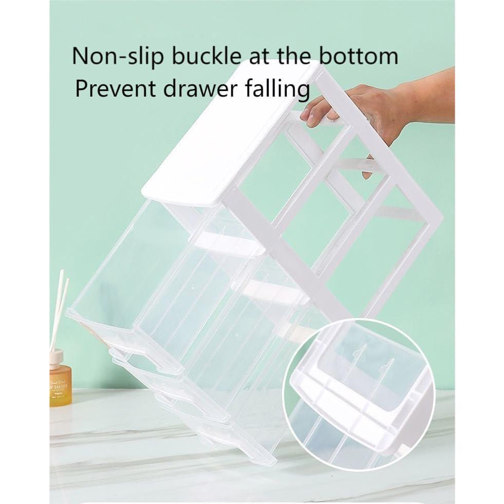 Organizador de Cajones Gonice 3 Cajones Plástico Blanco