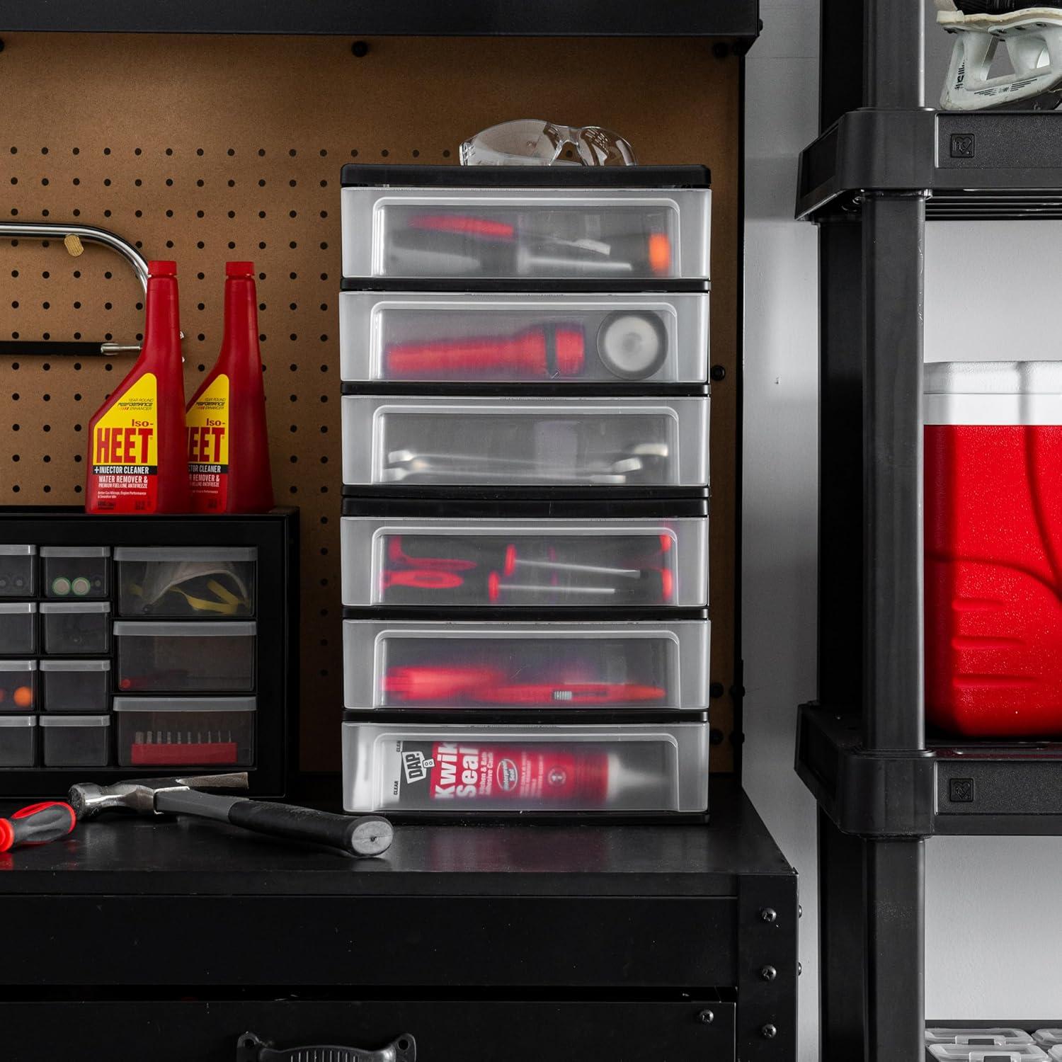 Organizador de Escritorio IRIS USA 3 Cajones Mediano Negro