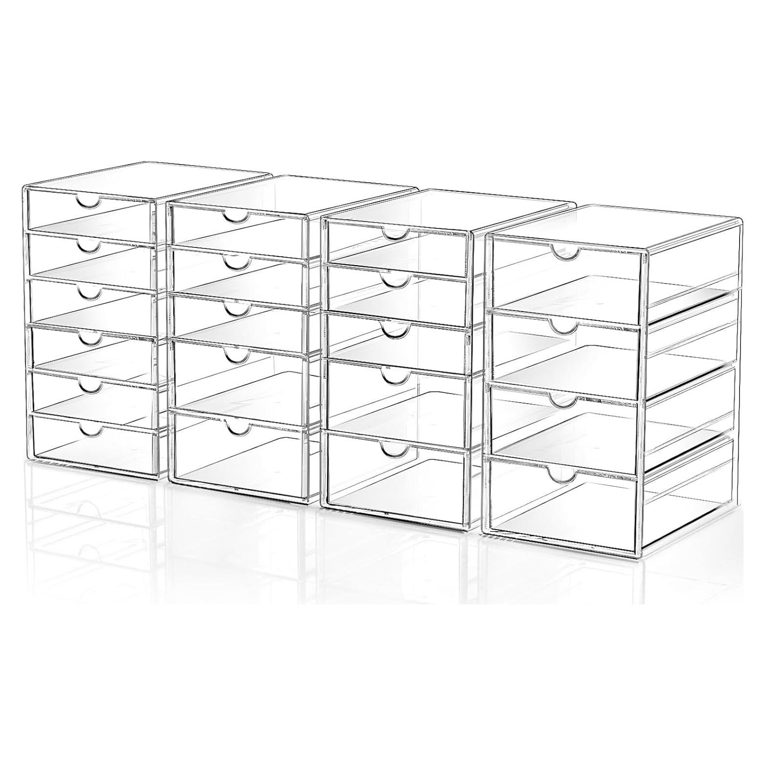 Organizador de Maquillaje DOMNIU 20 Cajones Acrílico Transparente