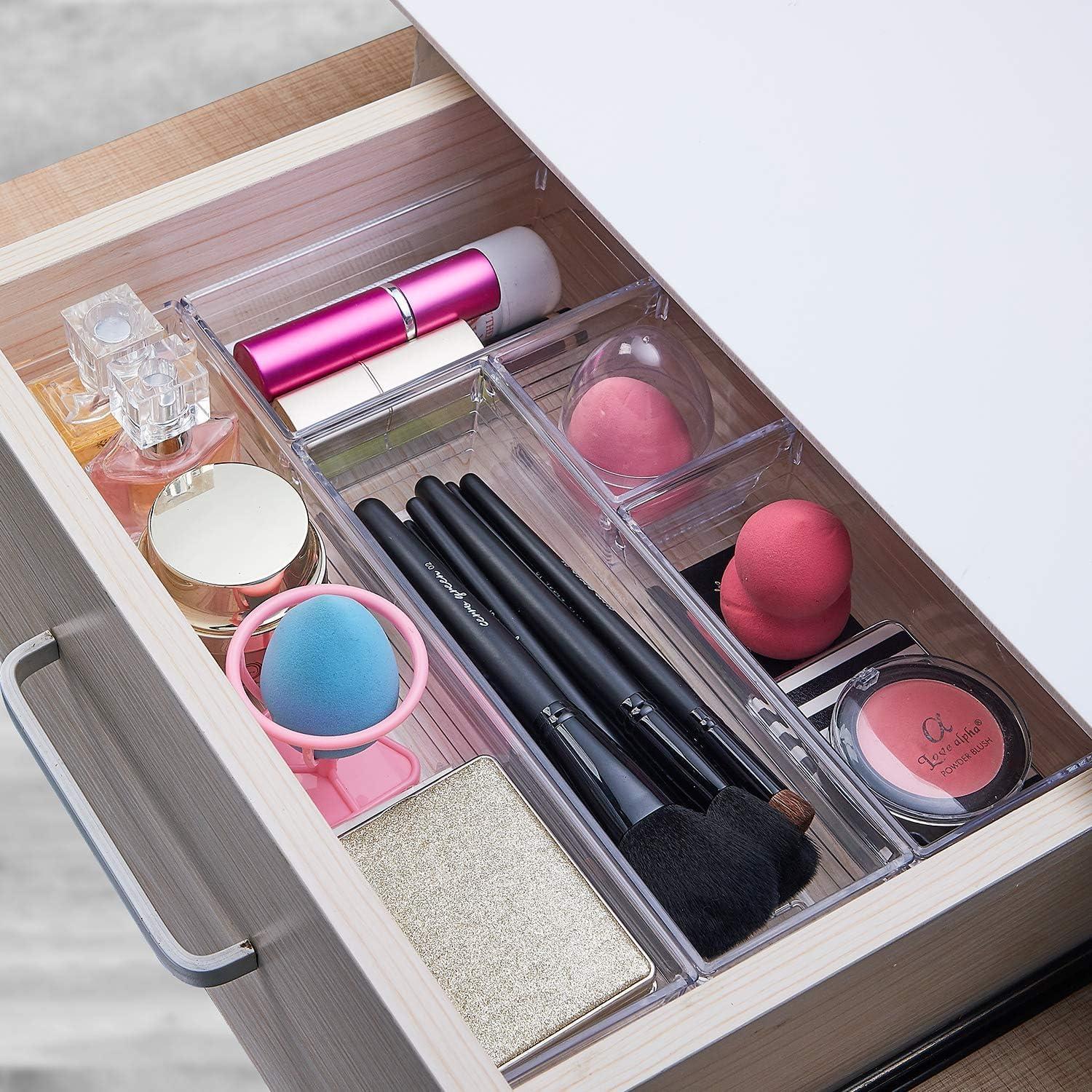 Organizador de Cajones DCA 14 Piezas Plástico Transparente