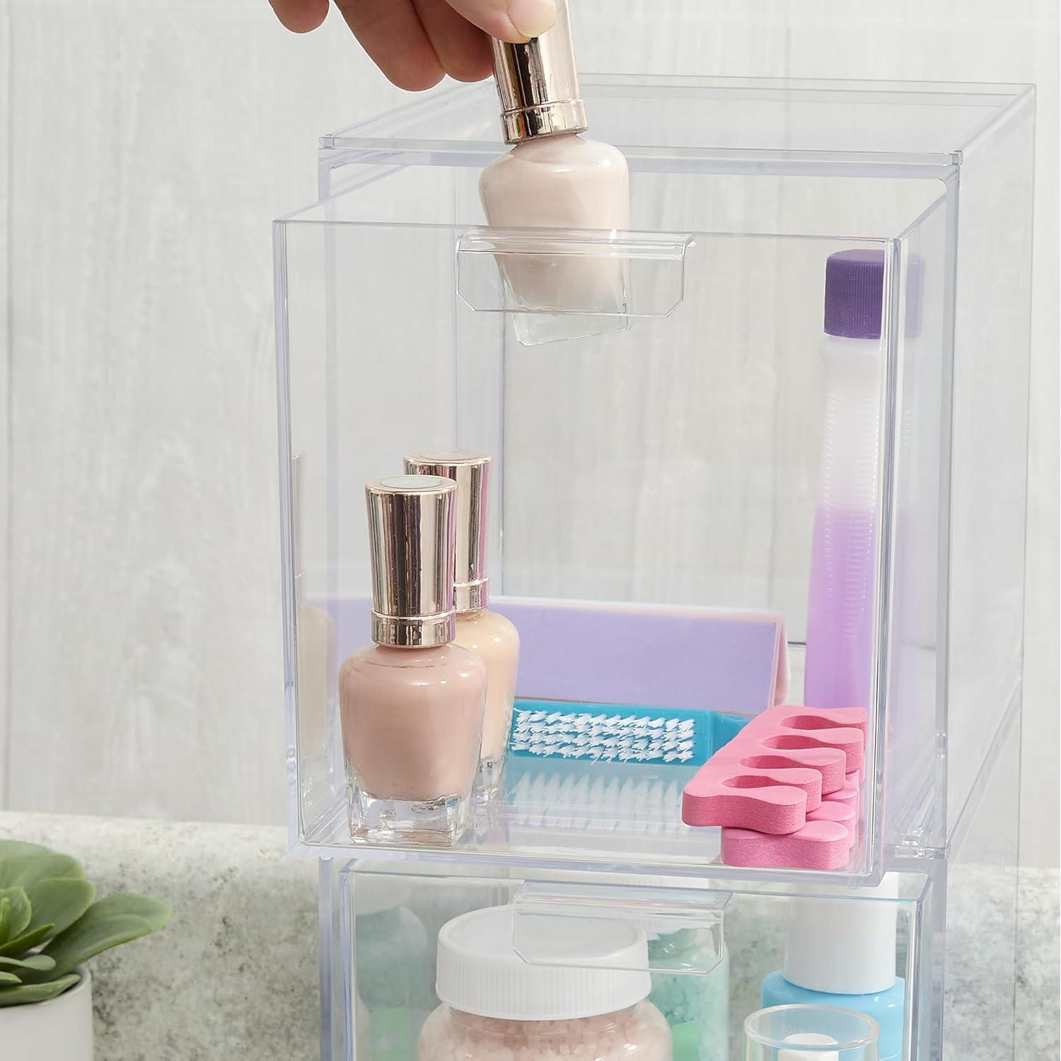 Organizador Apilable STORi 2 Piezas Plástico Transparente