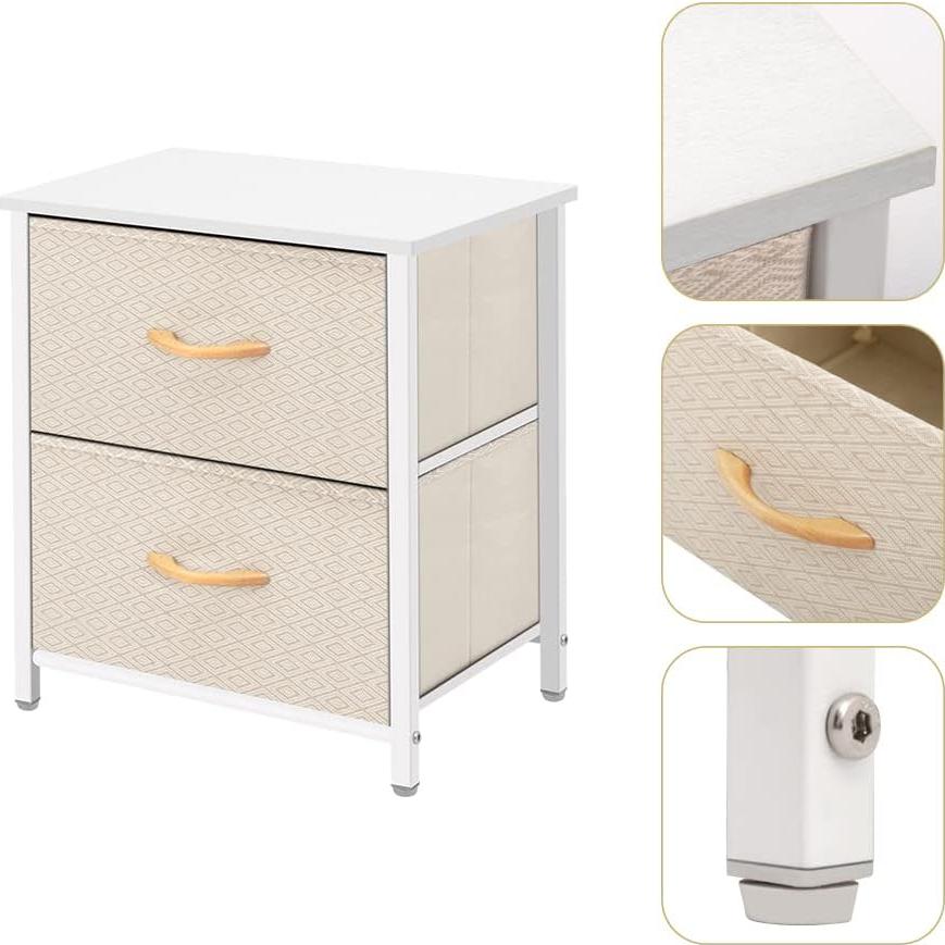 Unidad de Almacenamiento AZL1 Marfil 2 Cajones 50x45 cm