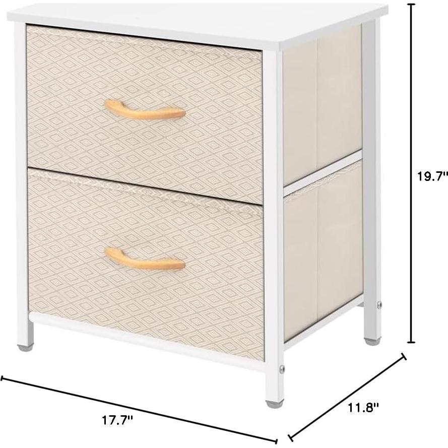 Unidad de Almacenamiento AZL1 Marfil 2 Cajones 50x45 cm