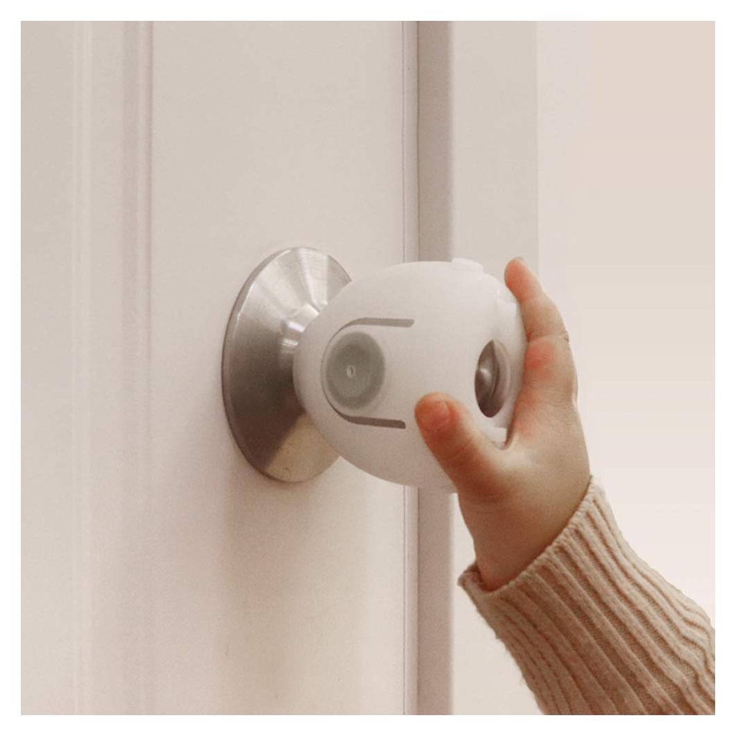 Cubiertas de Seguridad para Perillas de Puerta EUDEMON - 6 Unidades