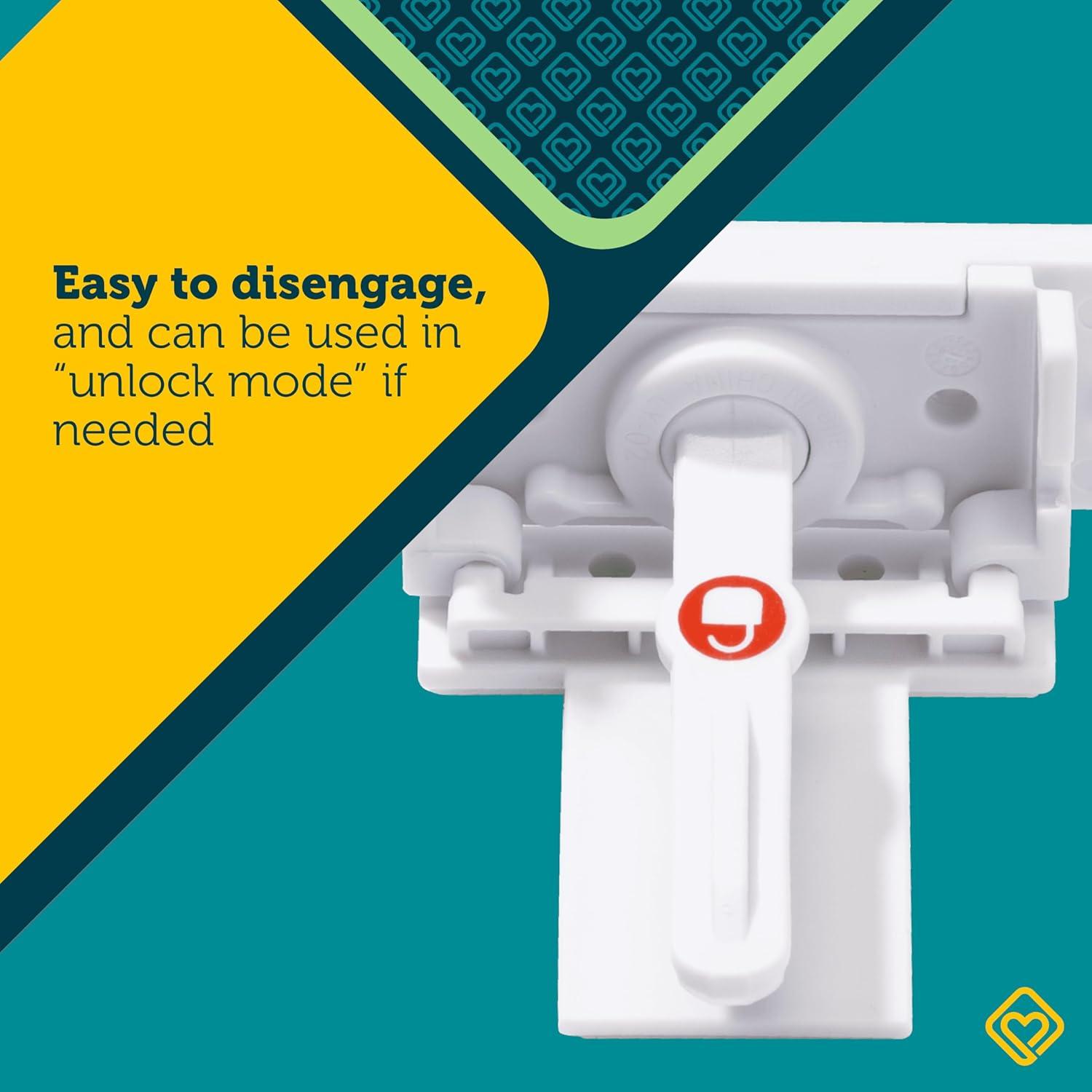 Cerraduras Adhesivas Safety 1st Secure-to-Explore 12 Pzas