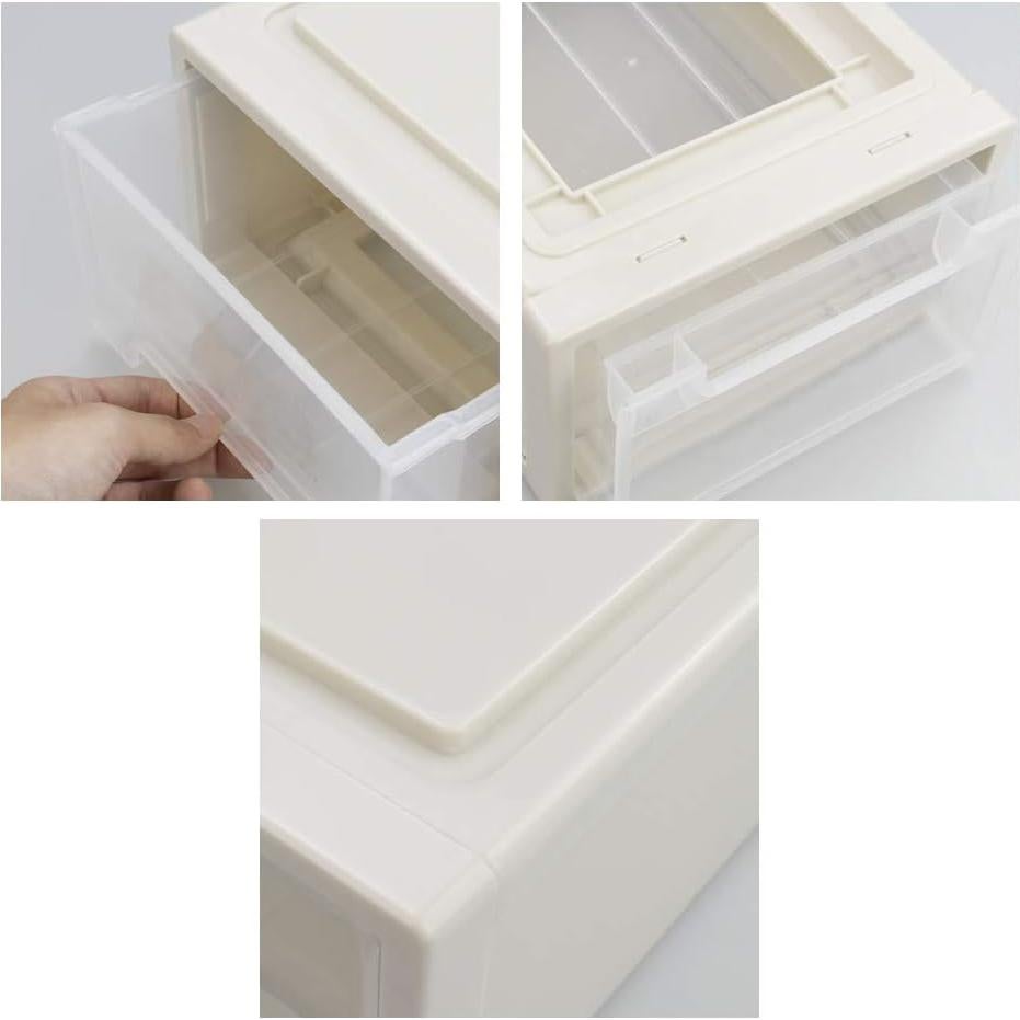 Cajonera de Plástico Jandson 3 Cajones 30x20x12 cm