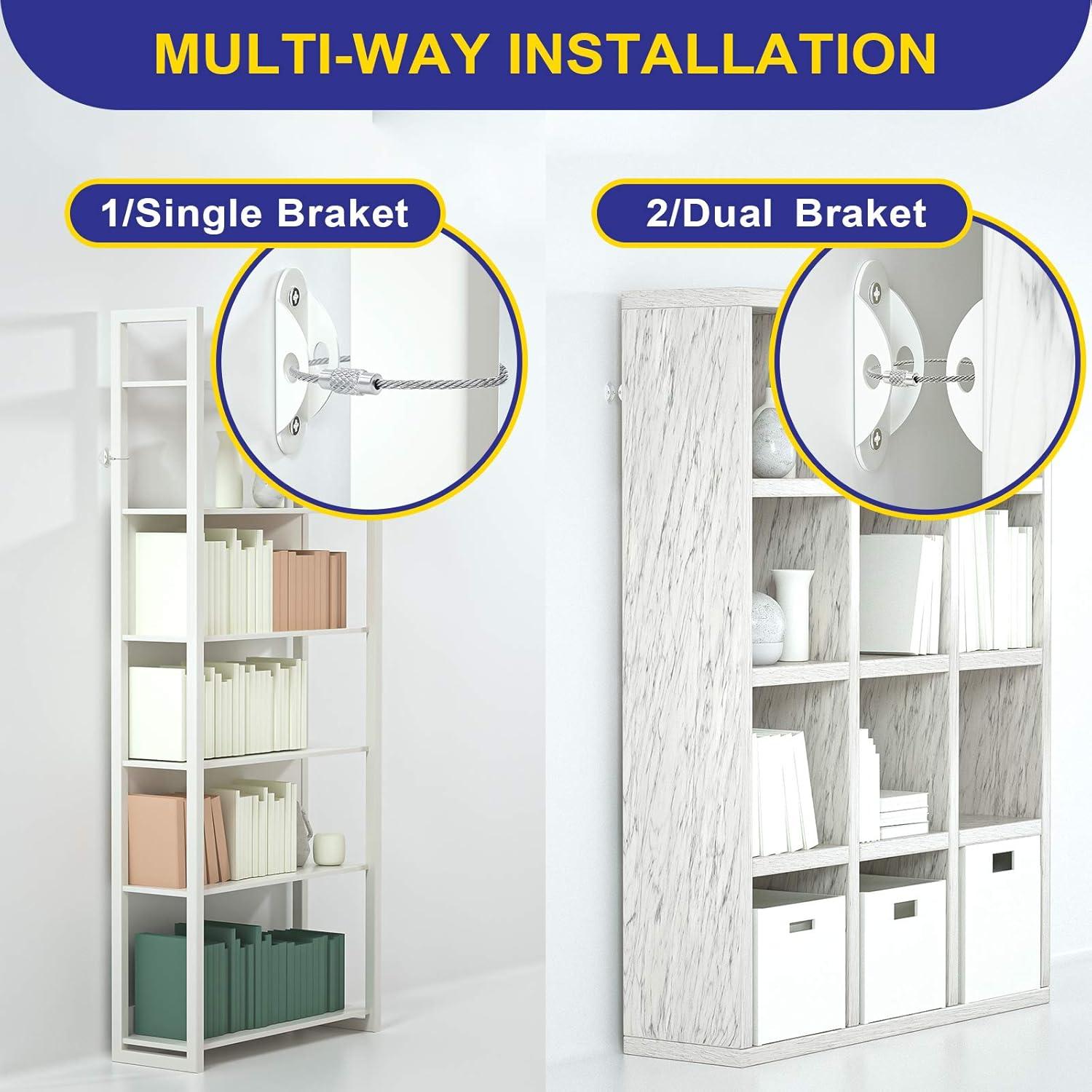 Anclajes de Muebles 4our Kiddies 10 Paquete Seguridad Infantil