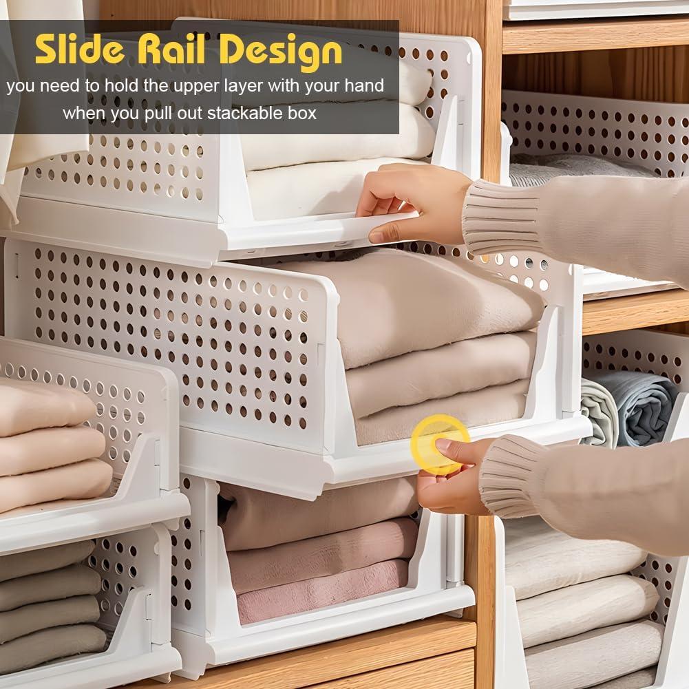 Organizador de Cajones Yazi 3 Piezas Plástico Apilable