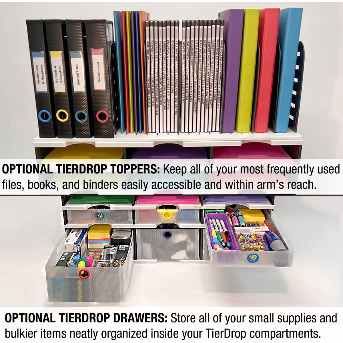 Organizador de Escritorio Ultimate Office 24 Compartimentos Gris