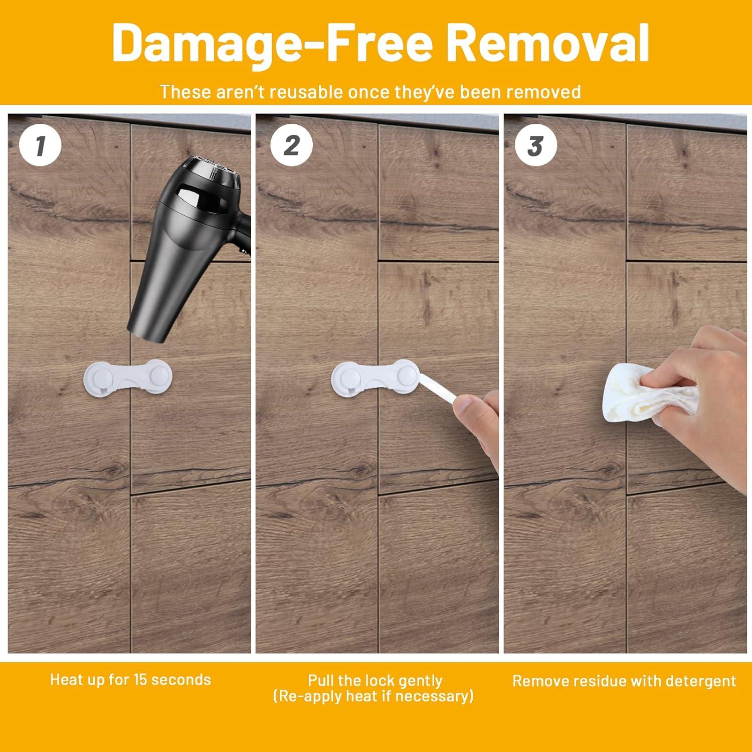 Cerraduras de Seguridad para Bebés TRILINK 6 Paquete