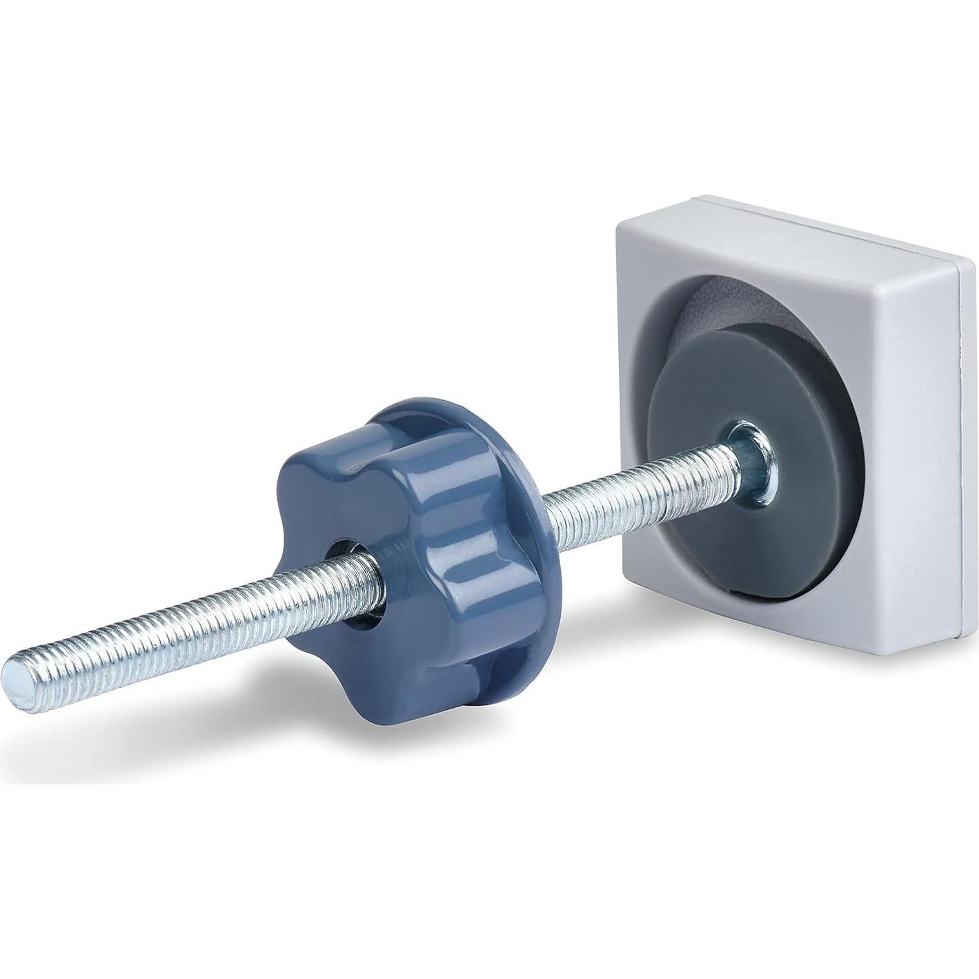 Wall Nanny Mini - Protector de Pared para Puertas Bebé Gris