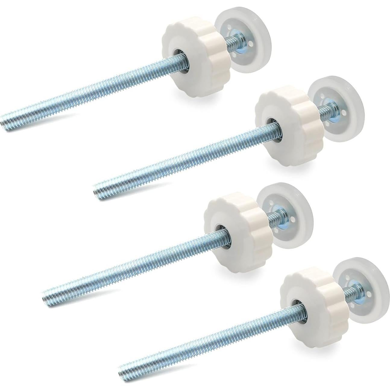 Paquete de 4 Varillas M8 de 12 CM para Puertas de Bebé