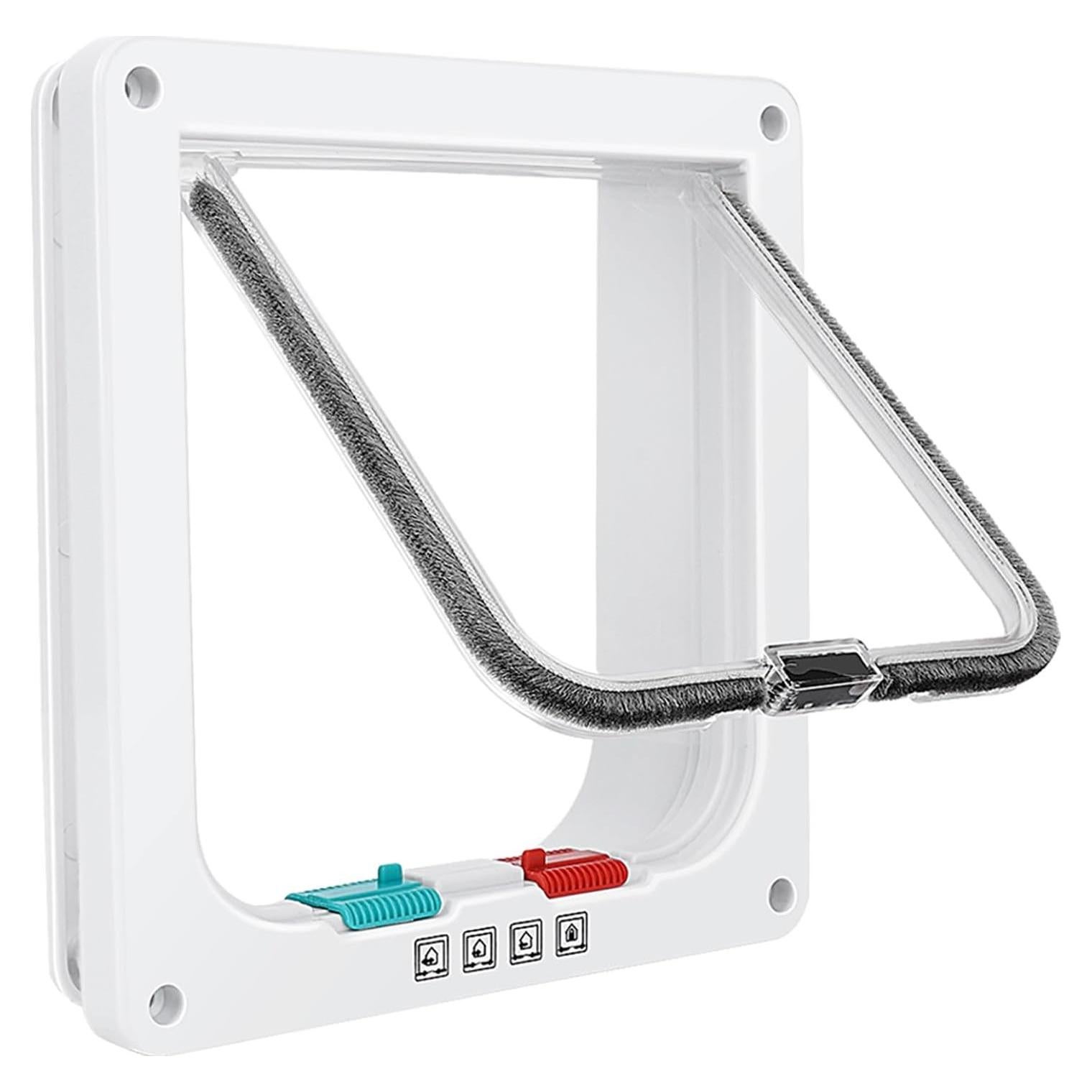 Puerta para Gatos Lessmon Mediana 19.05x19.56 cm con Cerradura