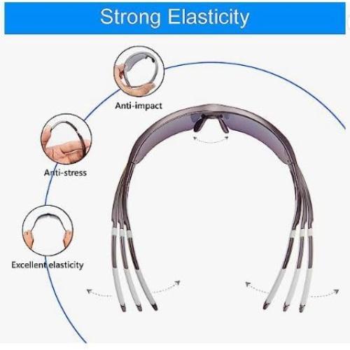 Gafas de sol polarizadas TR90 UV400 para adultos unisex