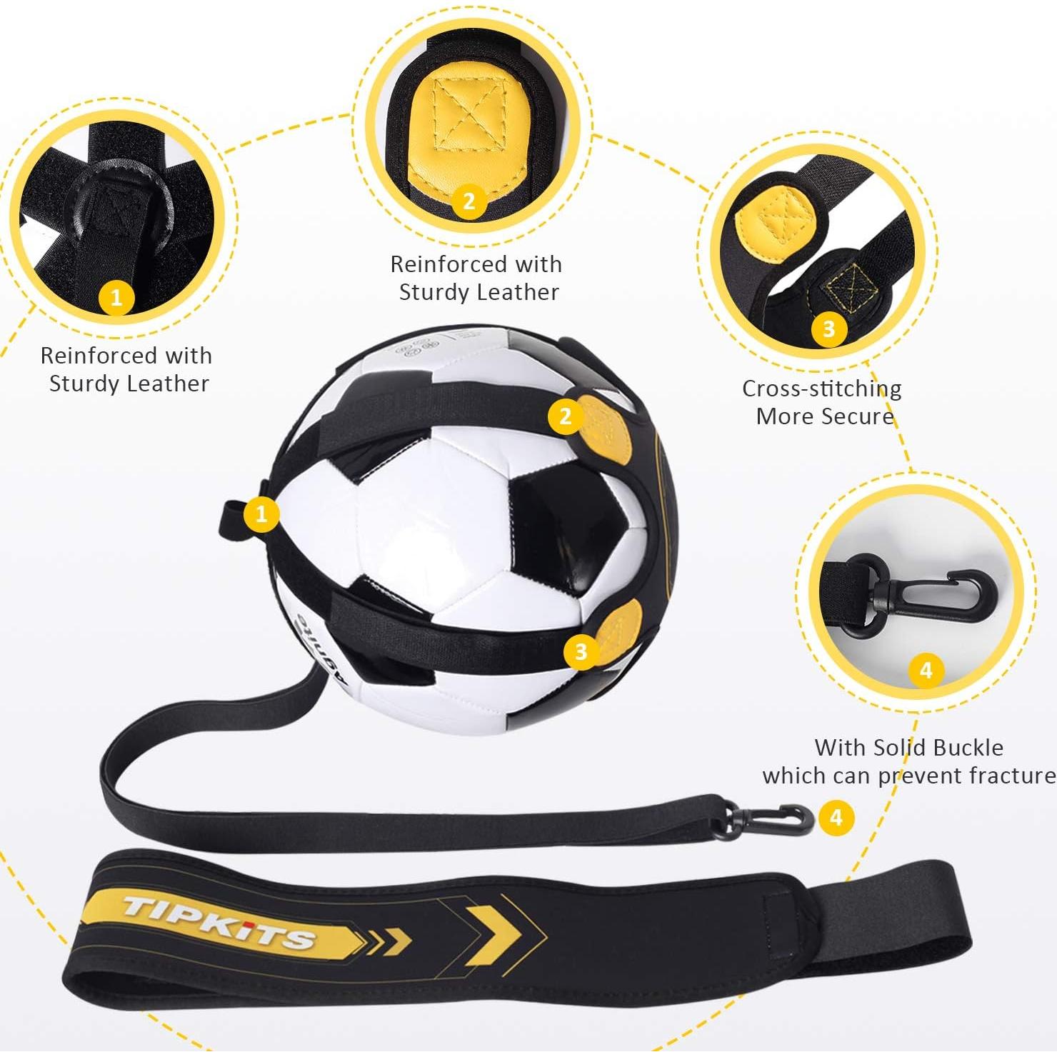 Cinturón Entrenador de Fútbol TIPKITS para Niños y Adultos