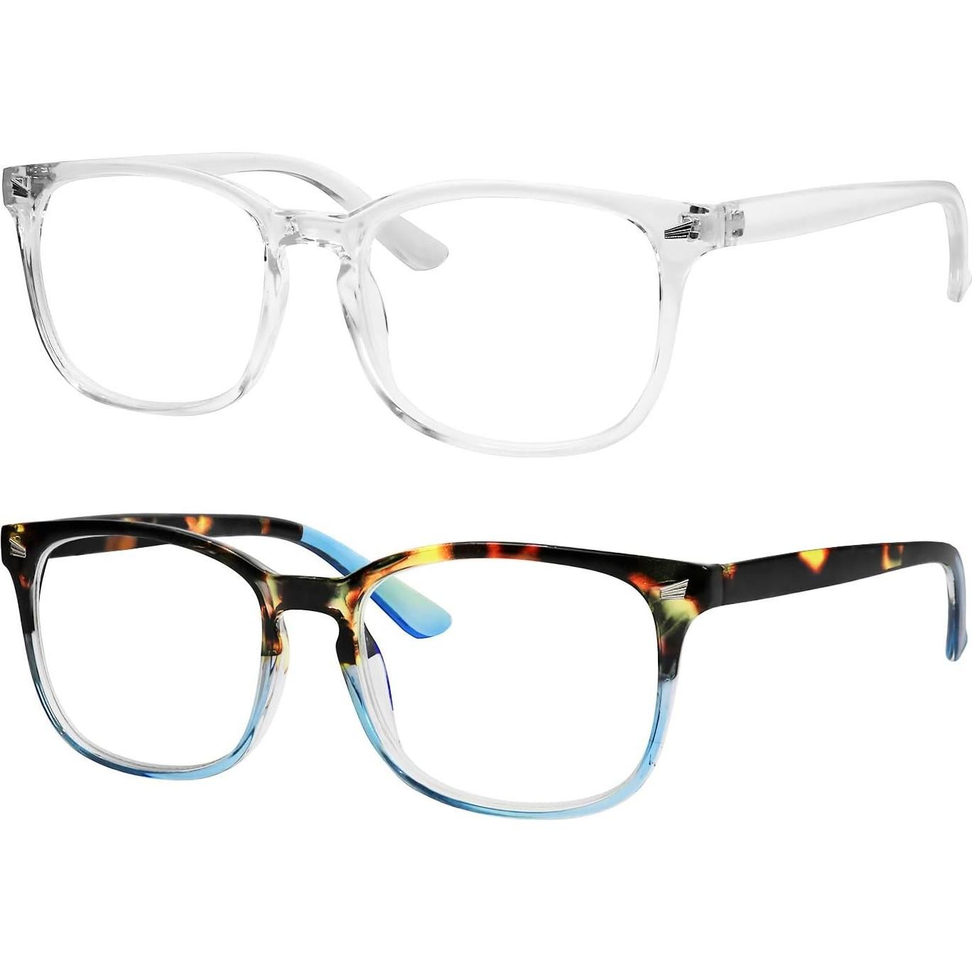 Gafas bloqueadoras de luz azul Yogo Vision - Paquete de 2