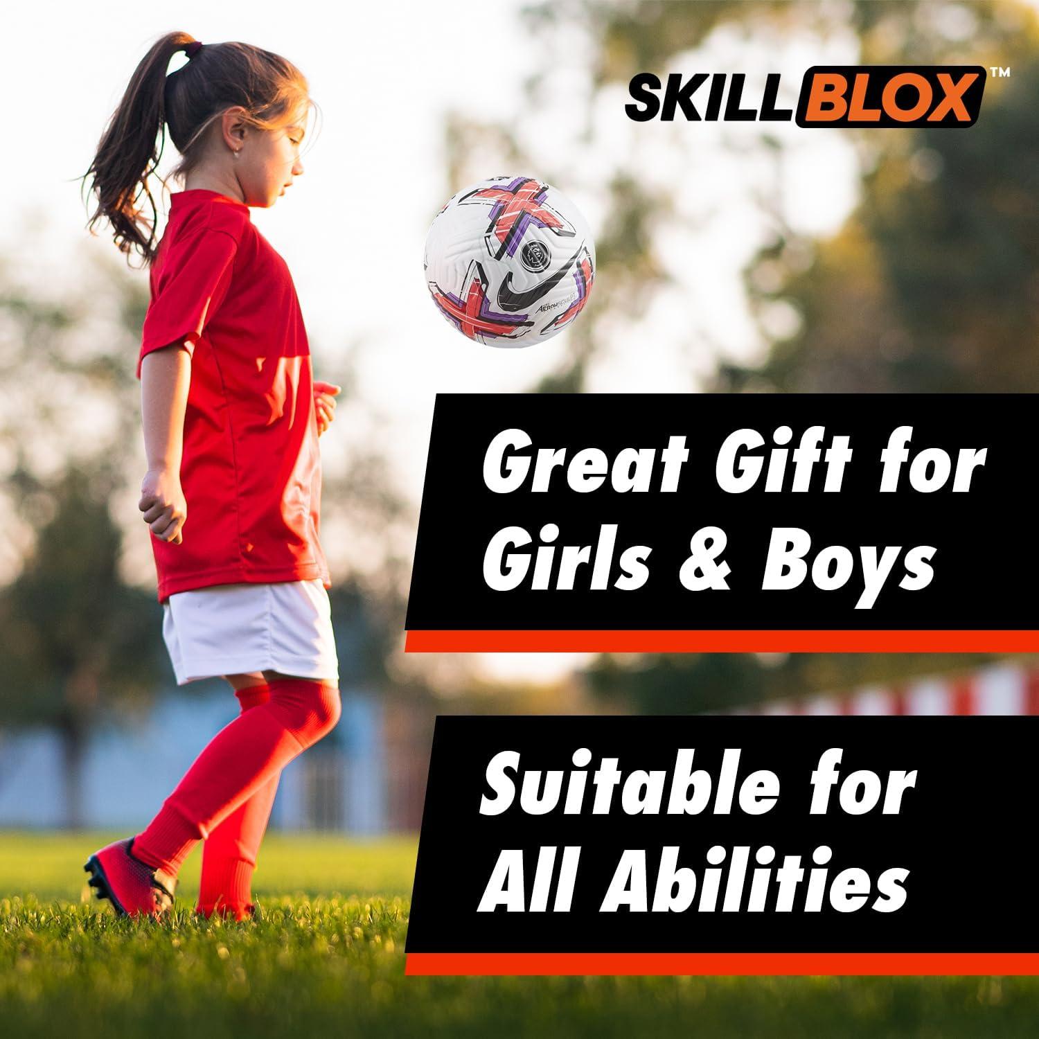 Dados de Entrenamiento de Fútbol SKILL BLOX - 2 Piezas