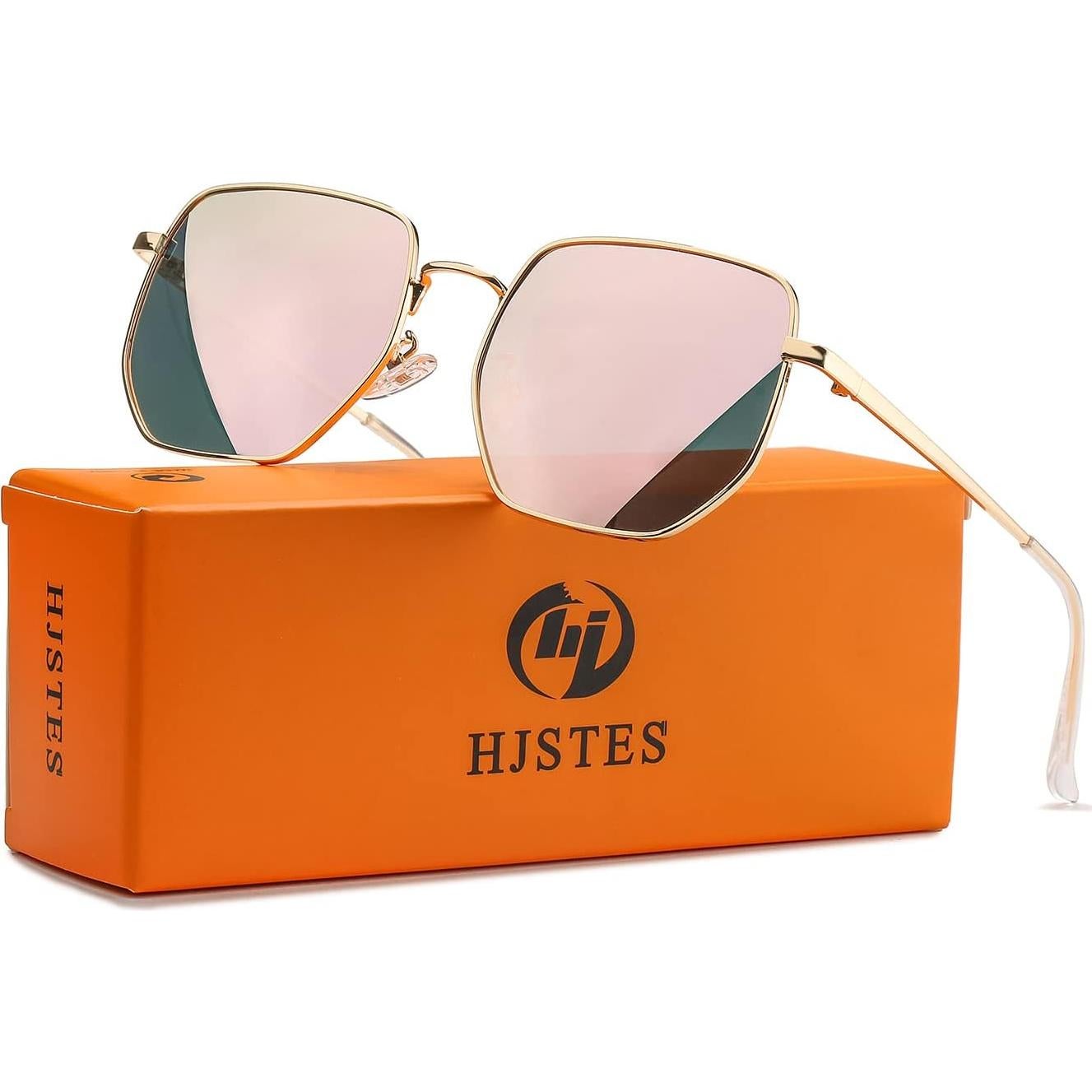 Gafas de sol polarizadas HJSTES hexagonales UV400 unisex