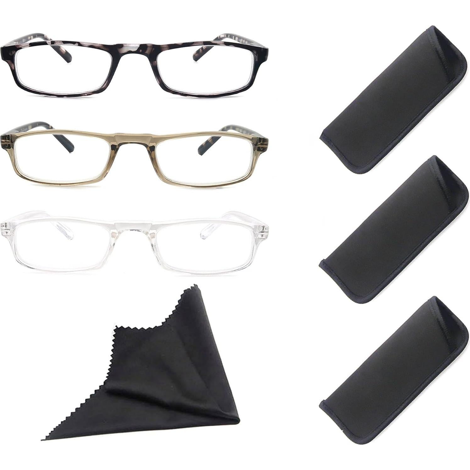 Gafas de Lectura MODFANS para Mujeres y Hombres 1.0x