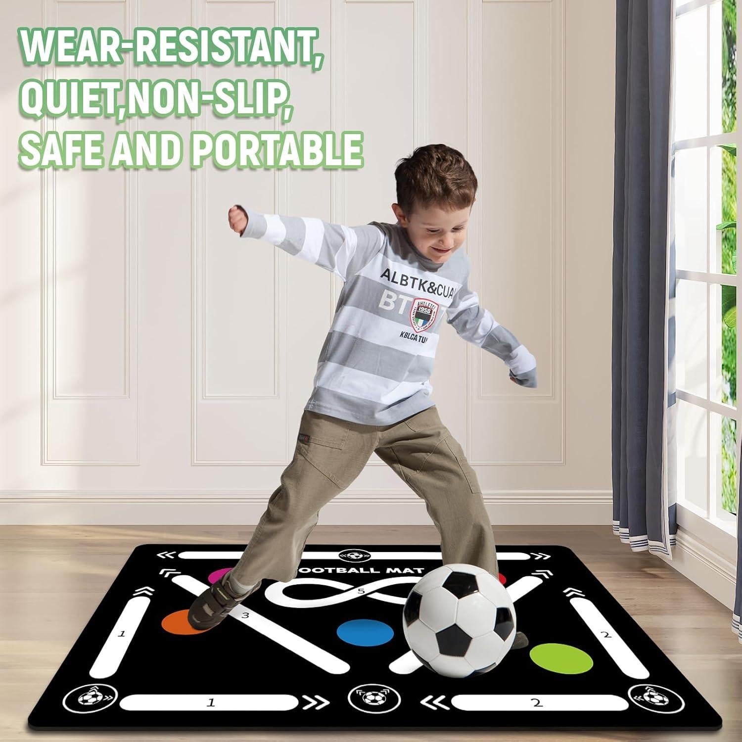 Alfombra de Entrenamiento de Fútbol MetaSport MS - Antideslizante