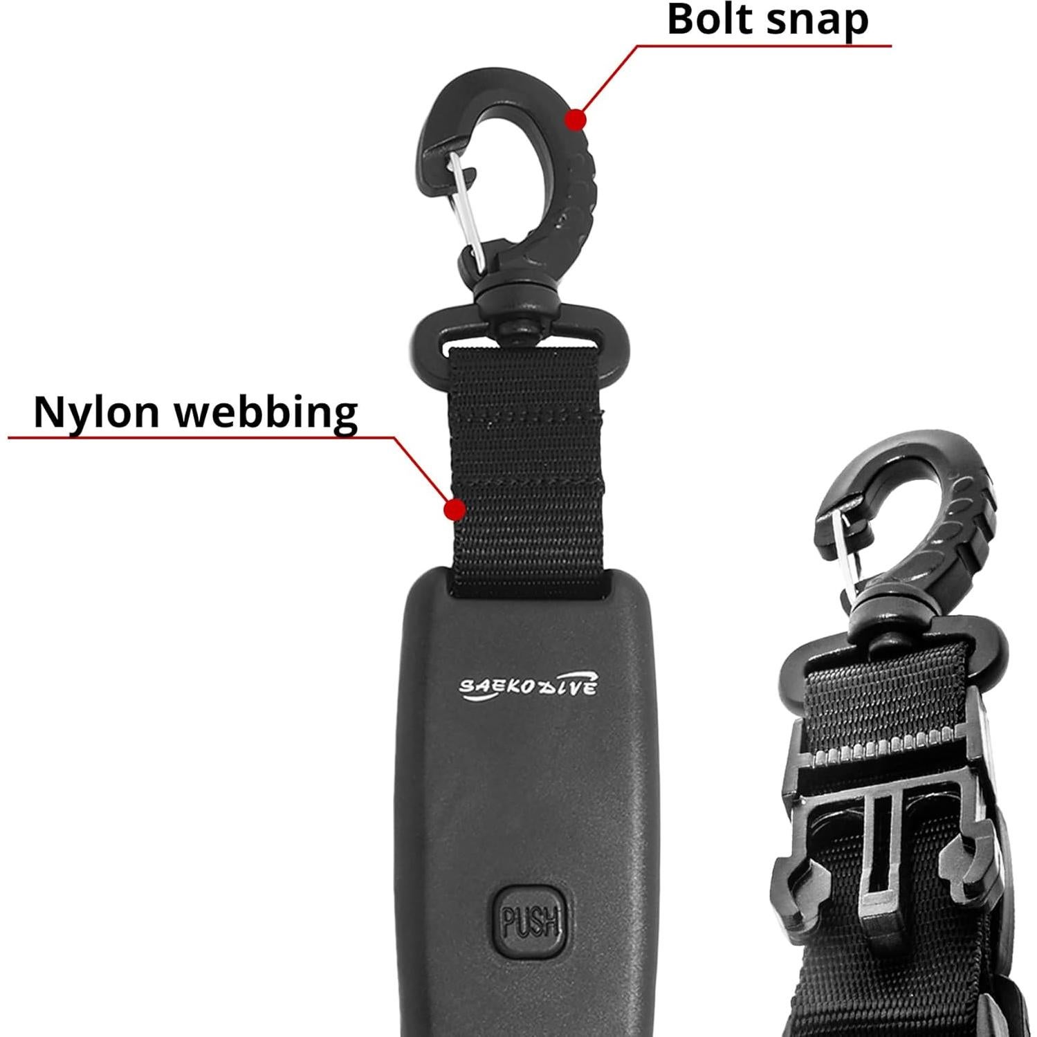 Retractor automático Saekodive AR-03A 90cm con ganchos